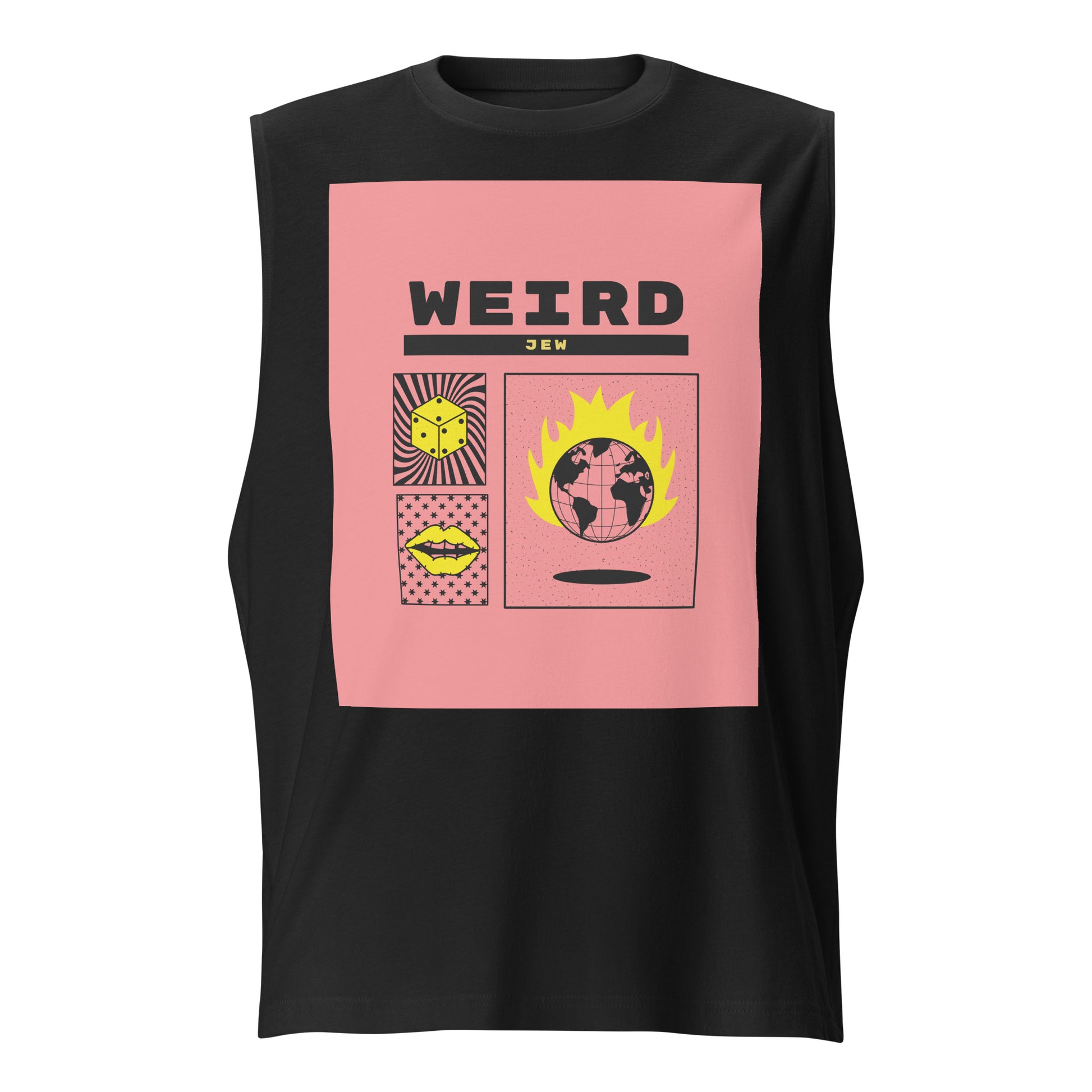 Weird Jew | Unisex Muscle Tank Top Jouparty