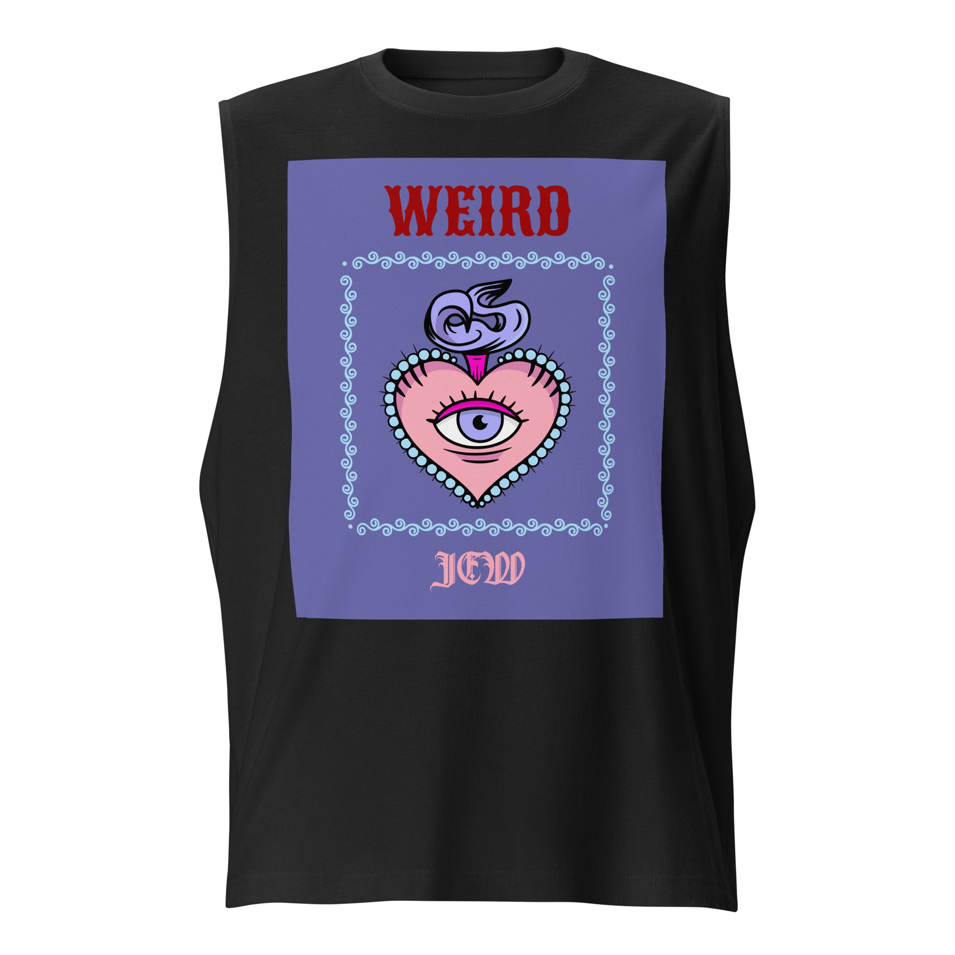 Weird Jew | Unisex Muscle Tank Top Jouparty