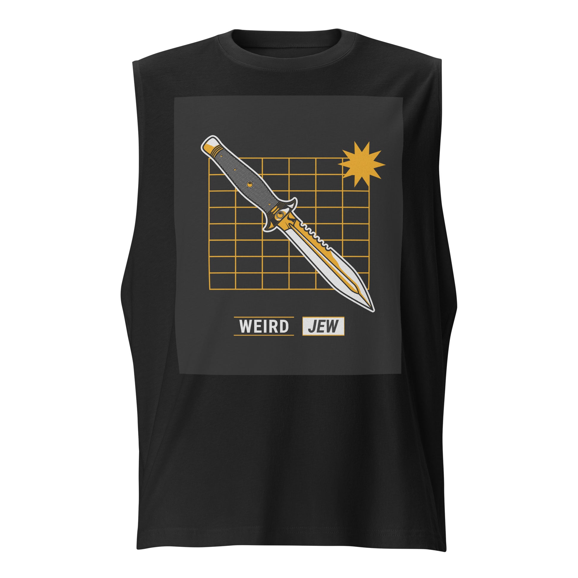 Weird Jew | Unisex Muscle Tank Top Jouparty