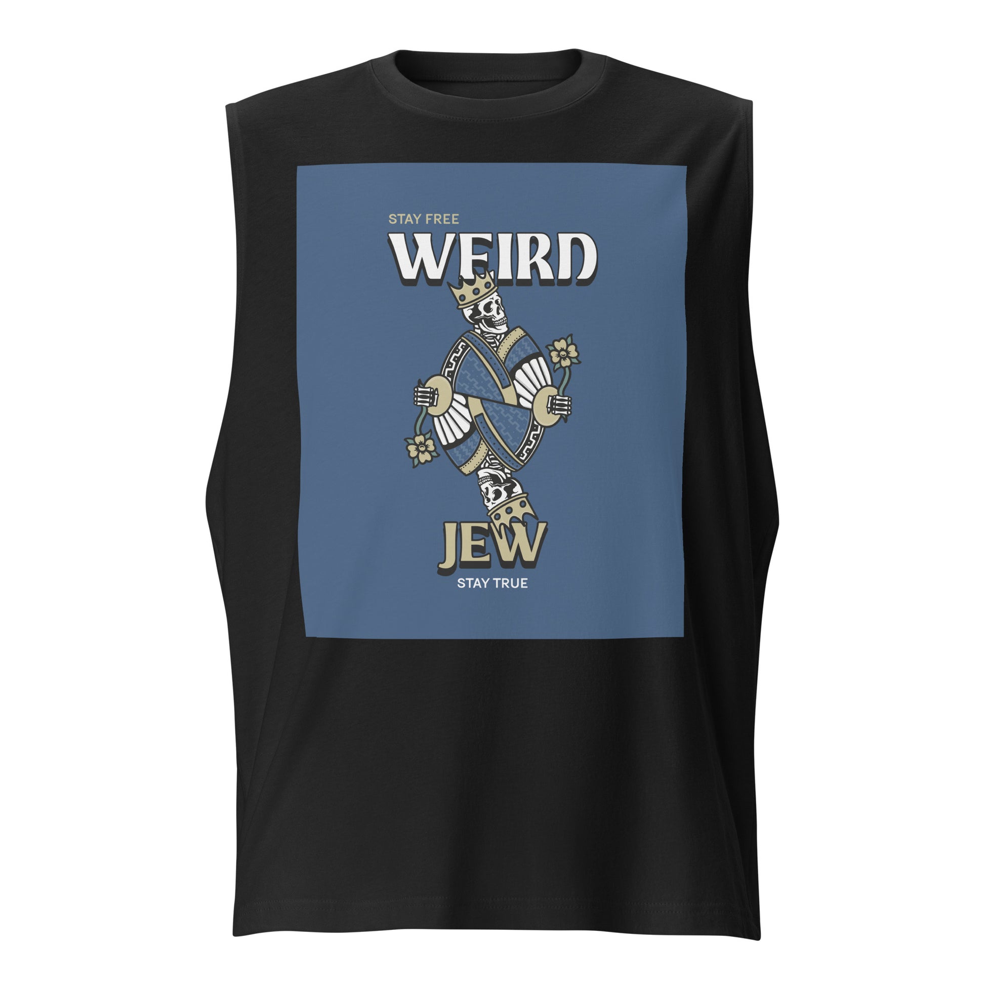 Weird Jew | Unisex Muscle Tank Top Jouparty