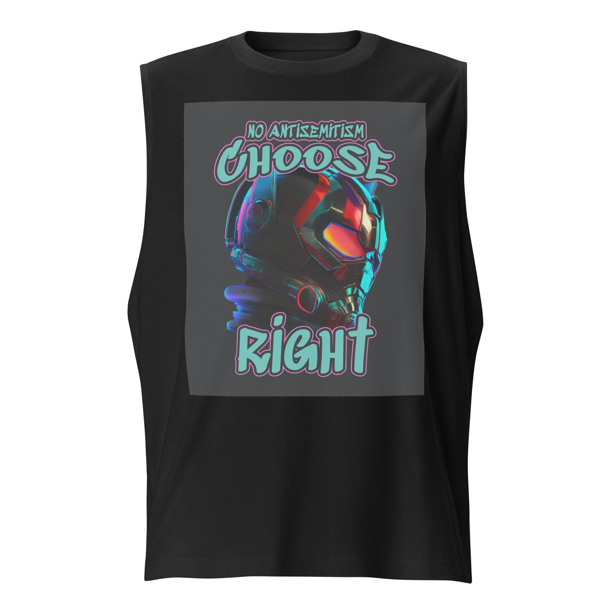 Choose Right | Antisemitism | Unisex Muscle Tank Top