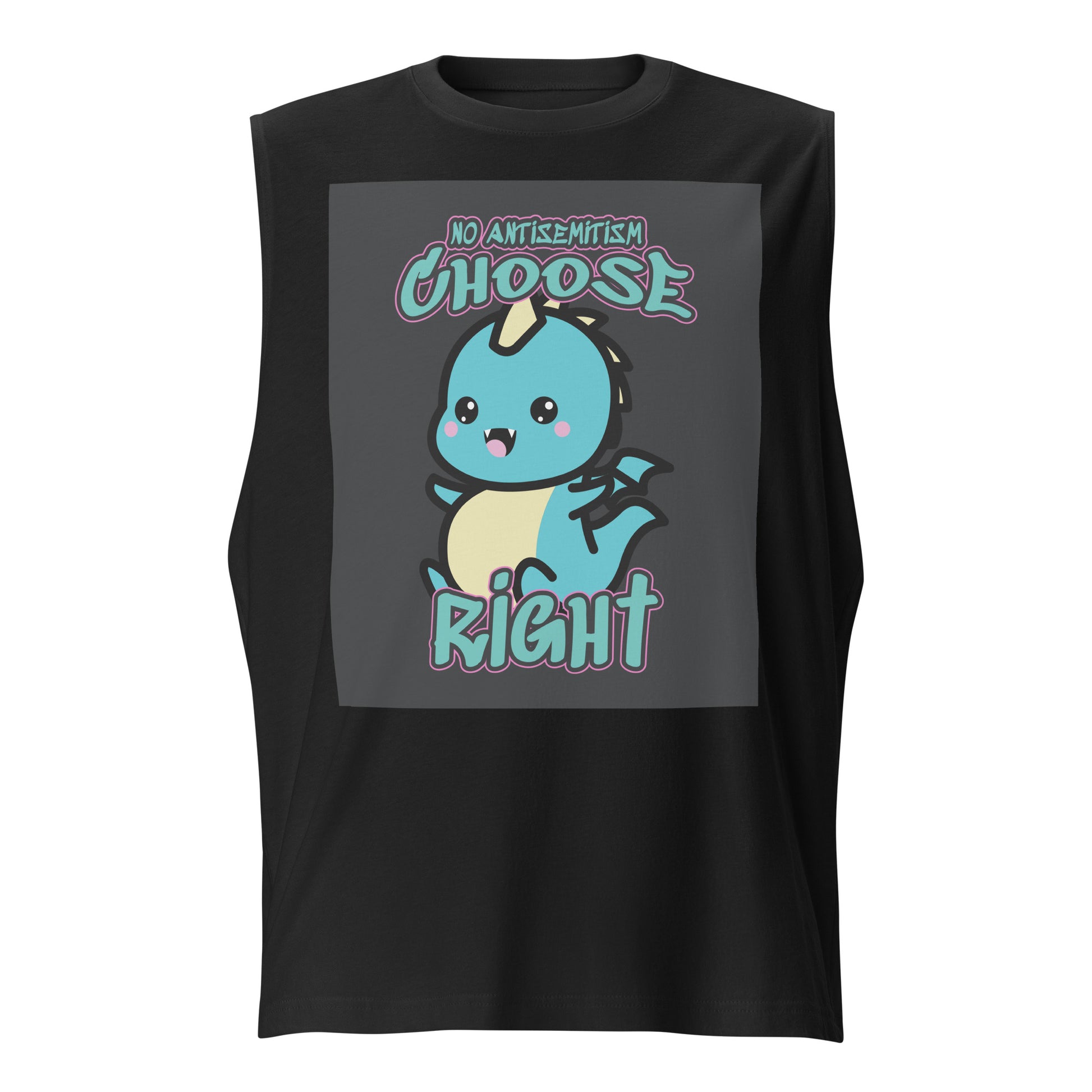 Choose Right | Antisemitism | Unisex Muscle Tank Top