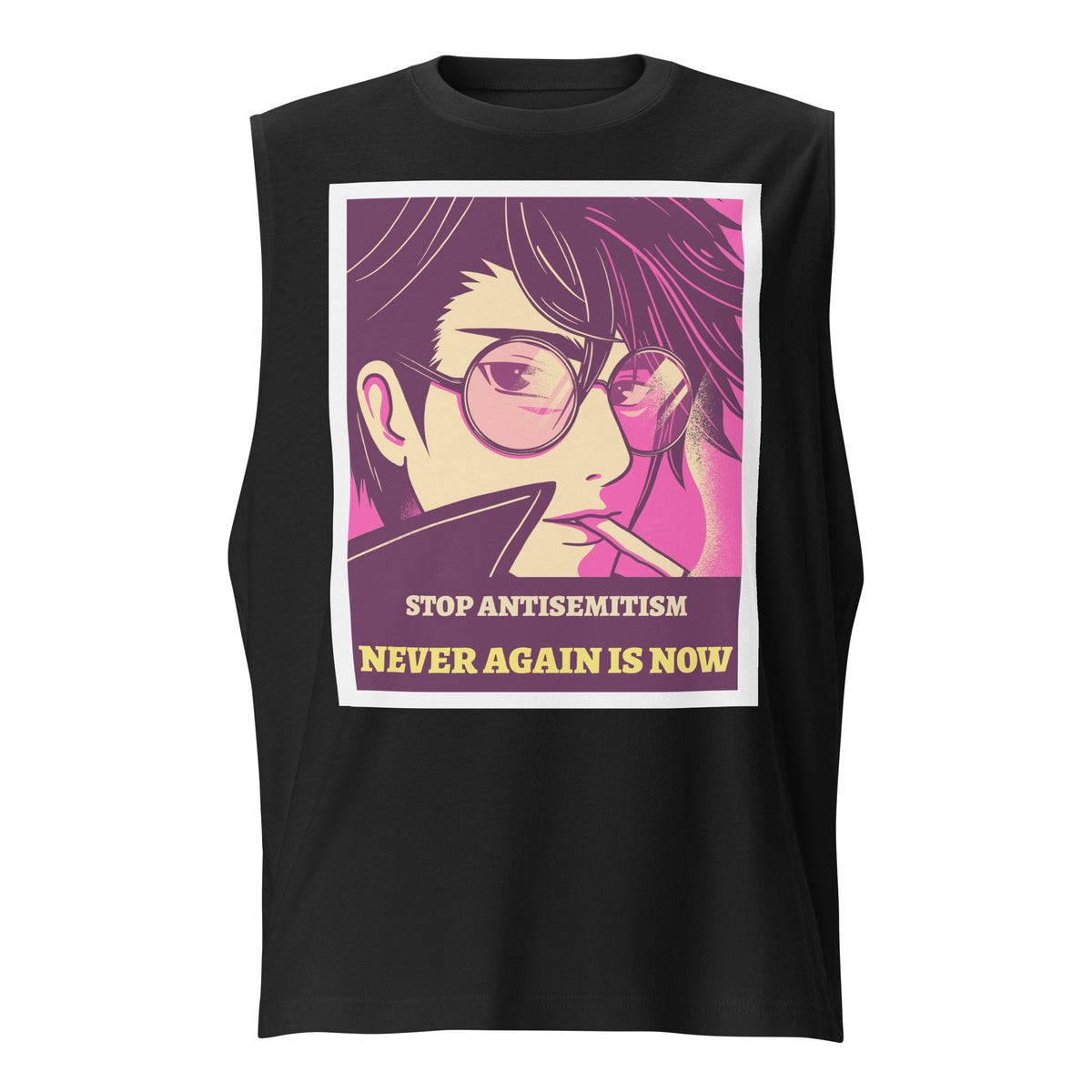 Anime Hero | Unisex Muscle Tank Top Jouparty