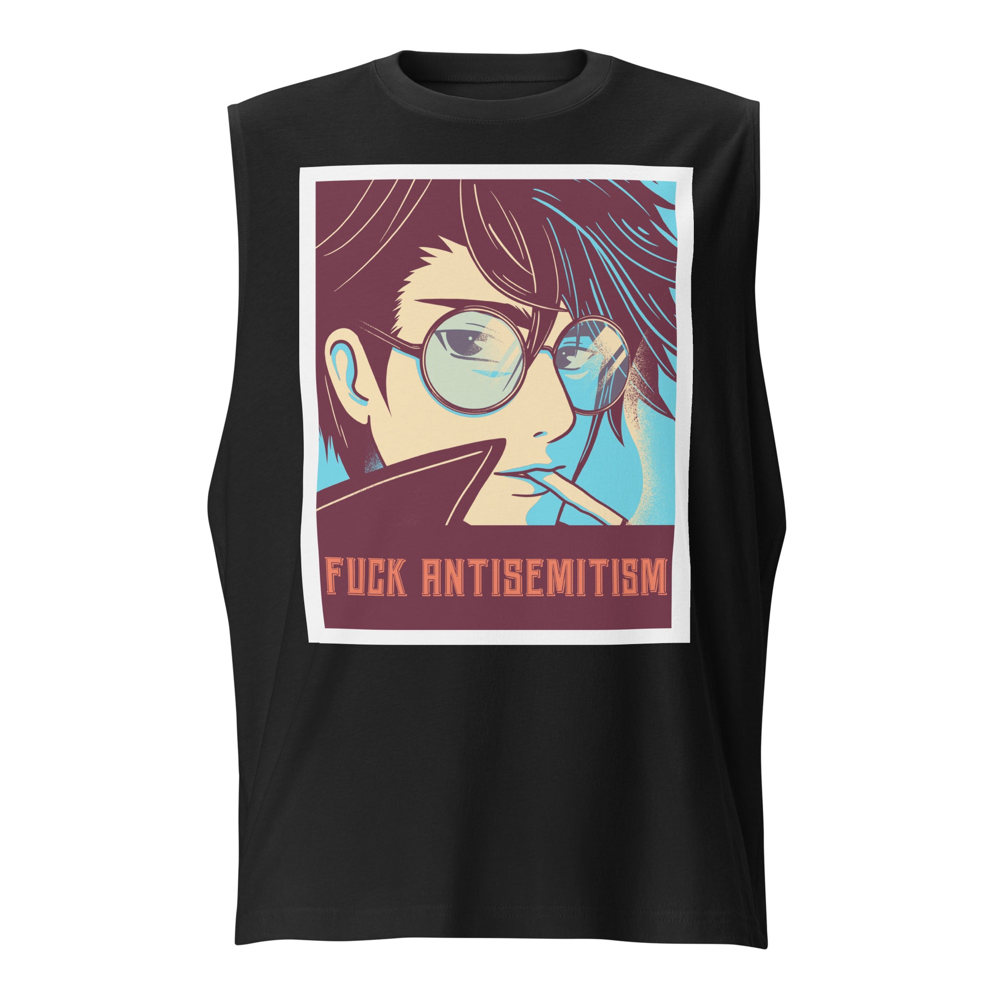 Anime Hero | Unisex Muscle Tank Top Jouparty