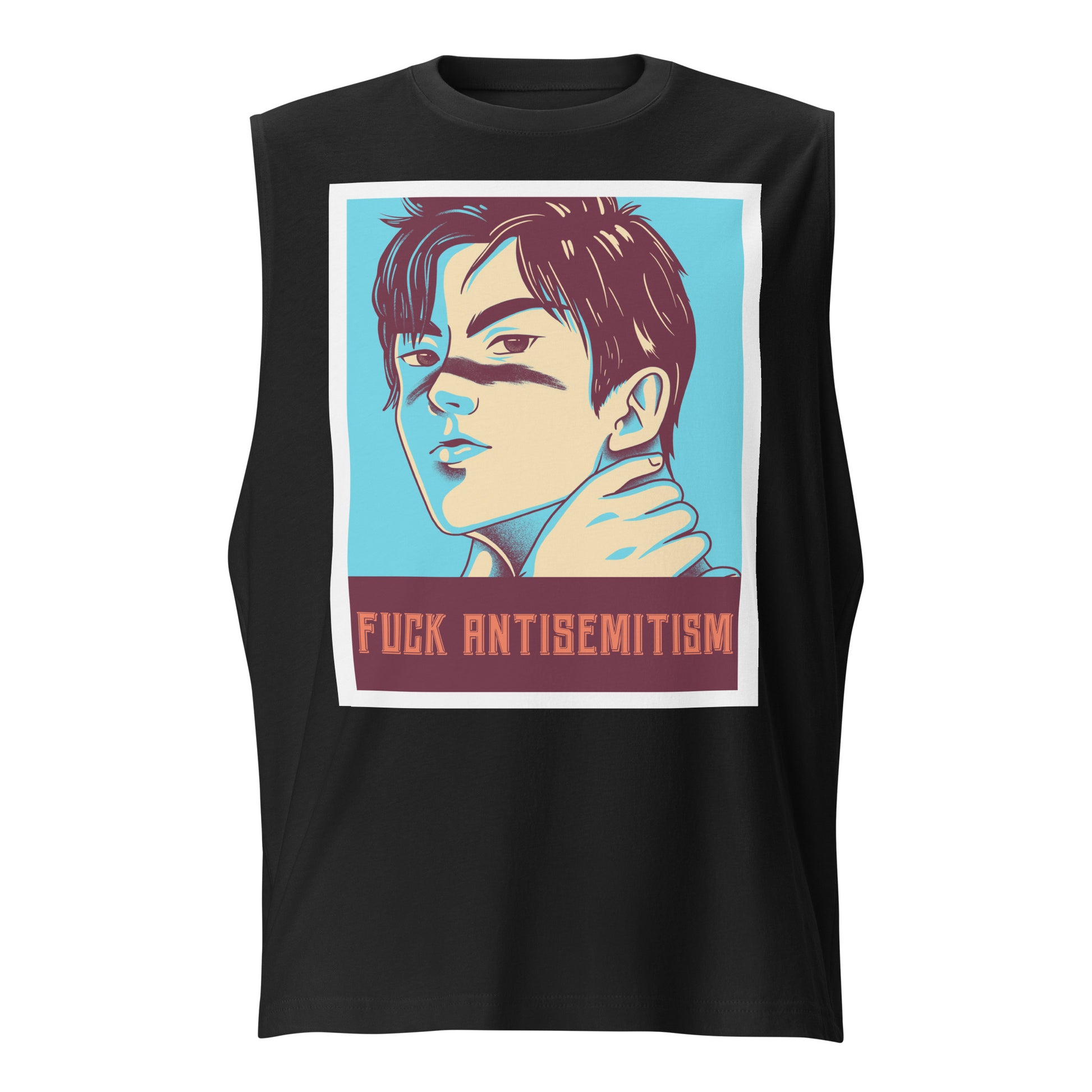 Anime Hero | Unisex Muscle Tank Top Jouparty