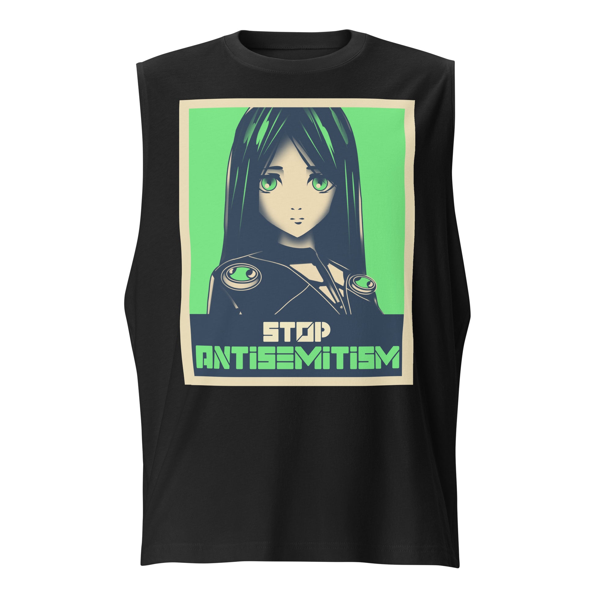 Anime Hero | Unisex Muscle Tank Top Jouparty