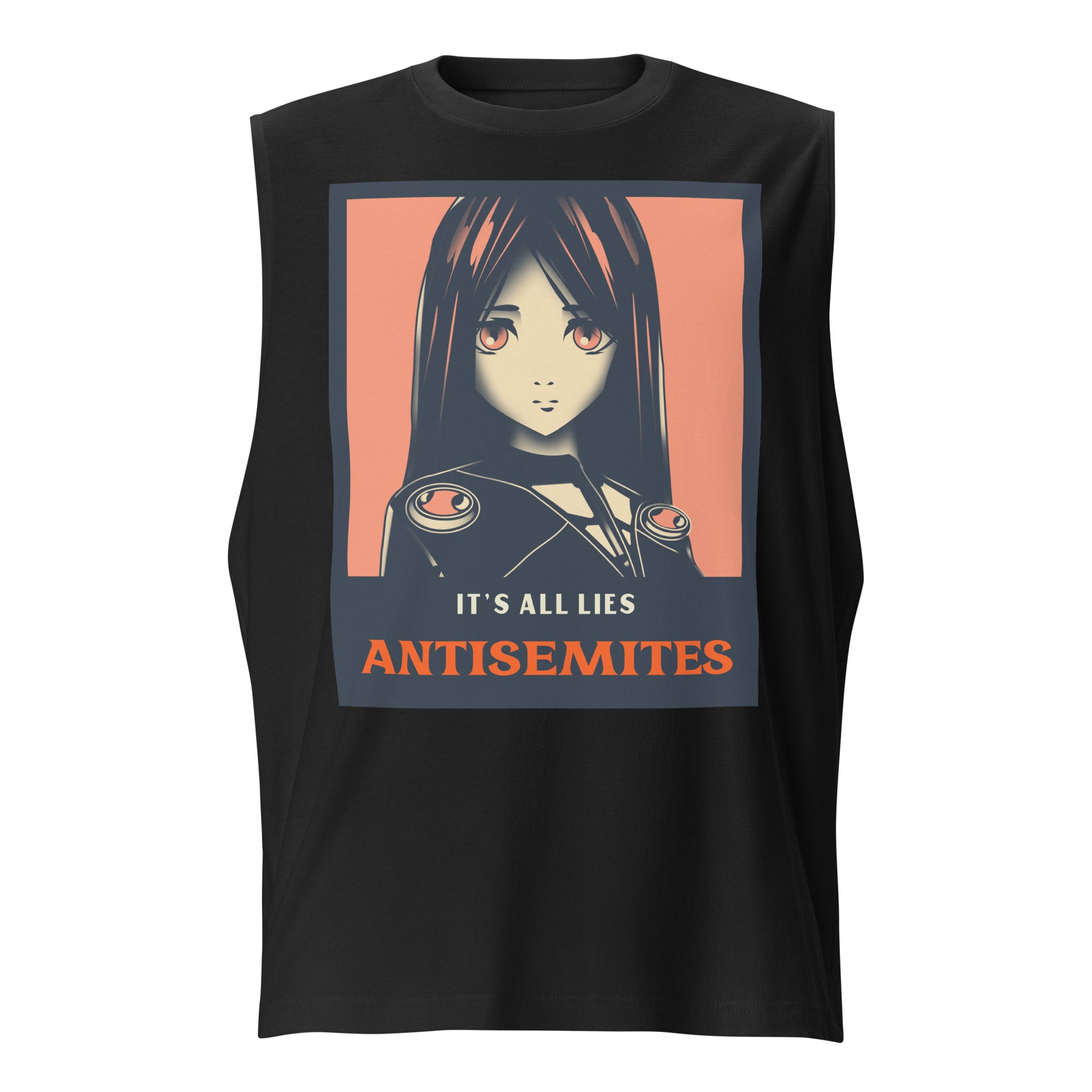 Anime Hero | Unisex Muscle Tank Top Jouparty