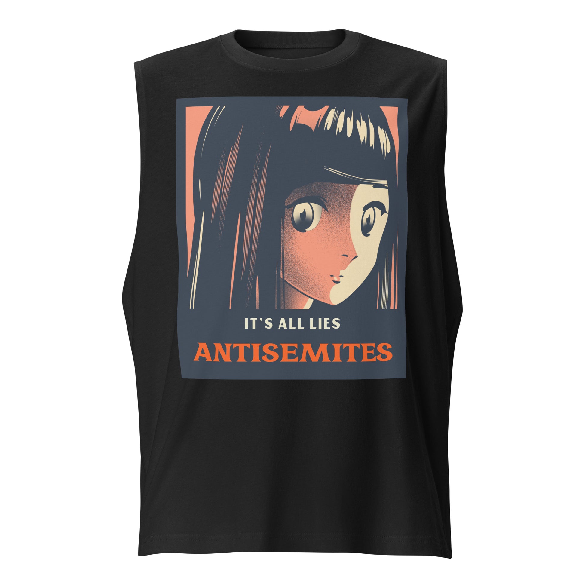 Anime Hero | Unisex Muscle Tank Top Jouparty