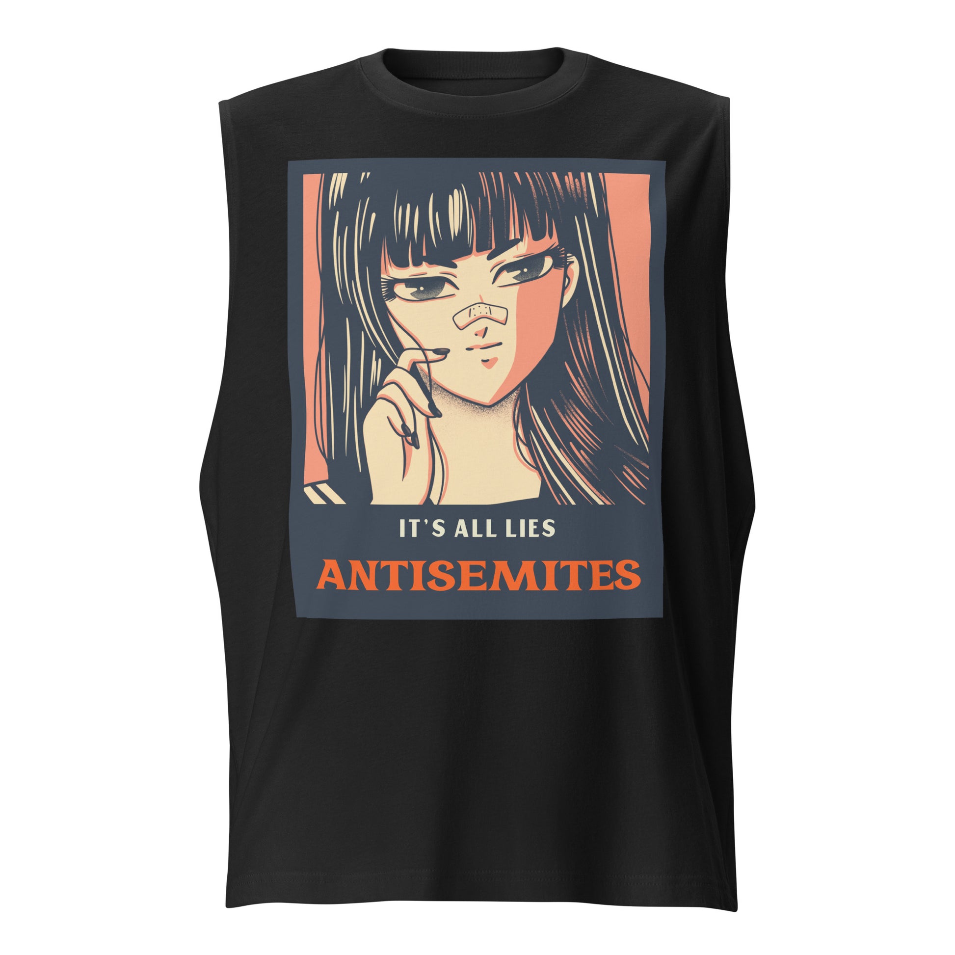 Anime Hero | Unisex Muscle Tank Top Jouparty