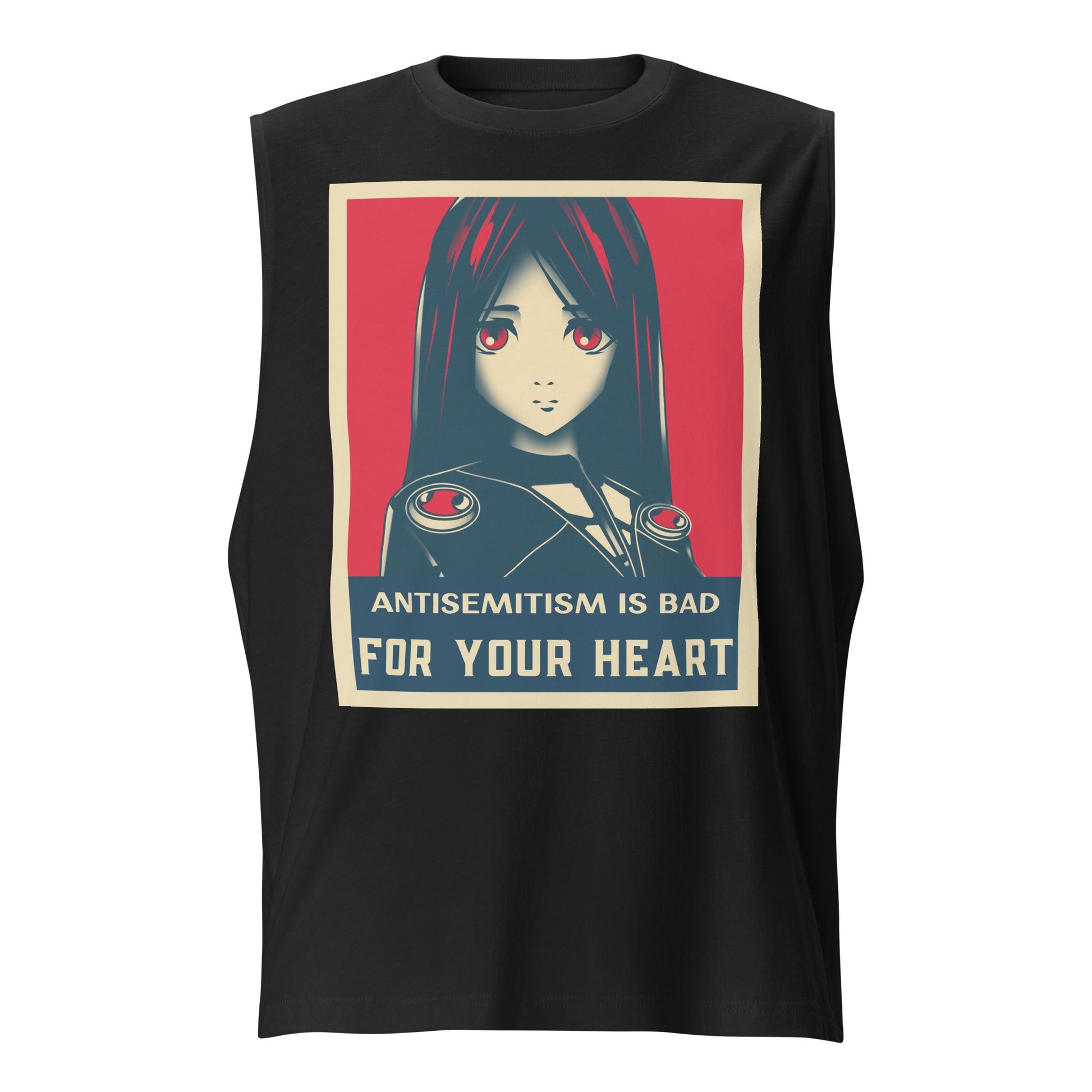 Anime Hero | Unisex Muscle Tank Top Jouparty