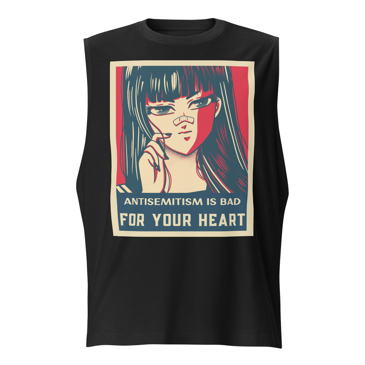 Anime Hero | Unisex Muscle Tank Top Jouparty