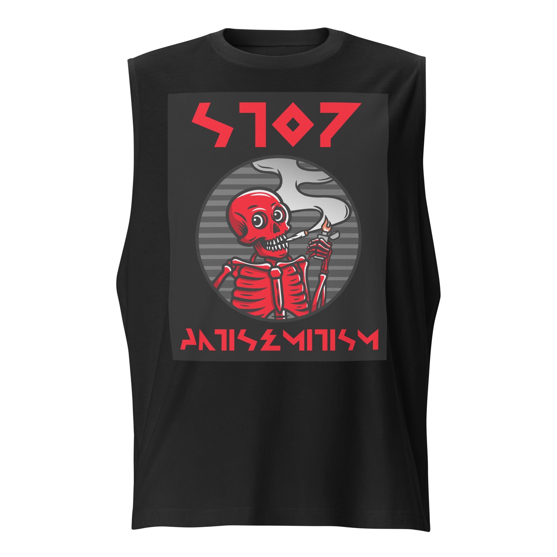 Red Fight | Unisex Muscle Tank Top