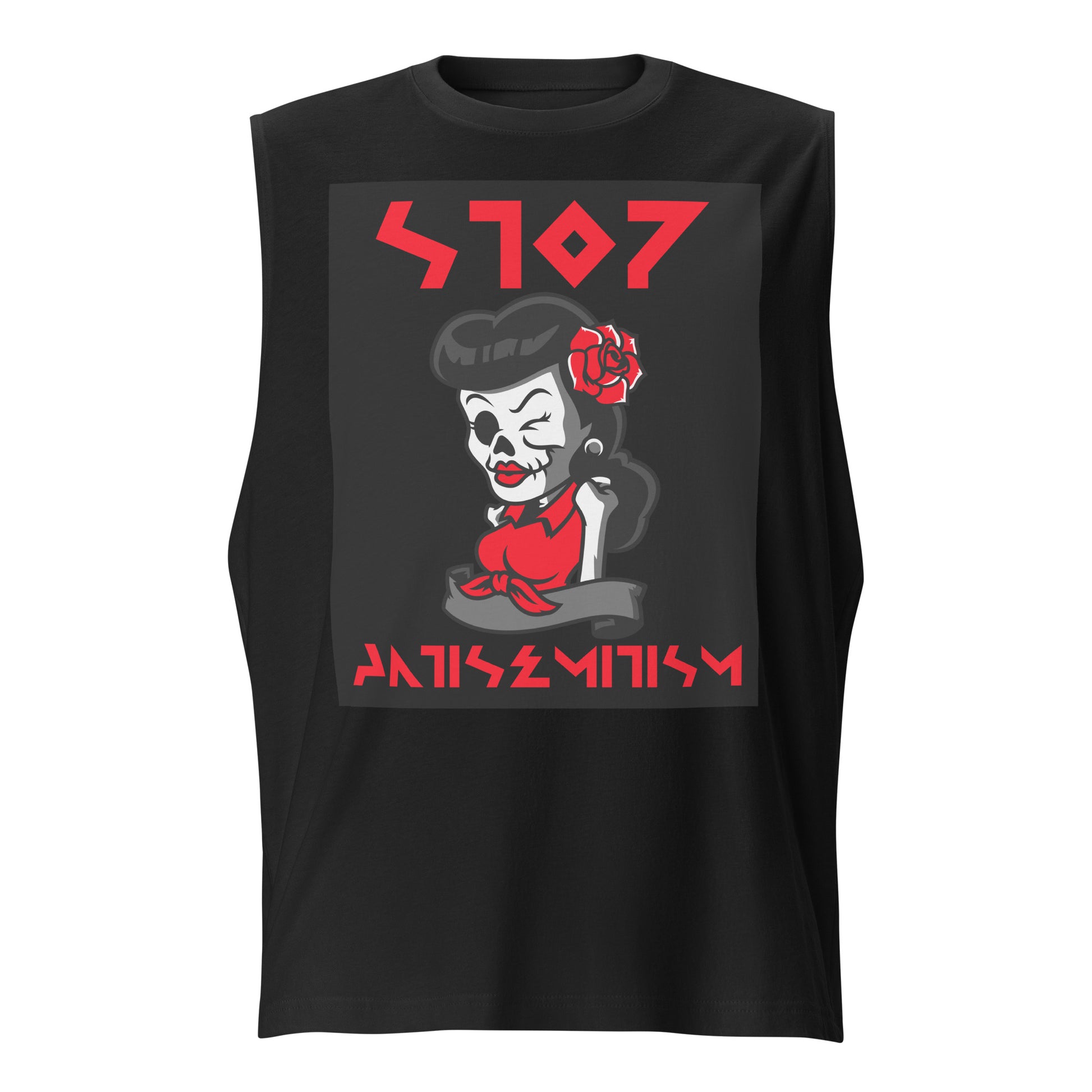 Red Fight | Unisex Muscle Tank Top Jouparty