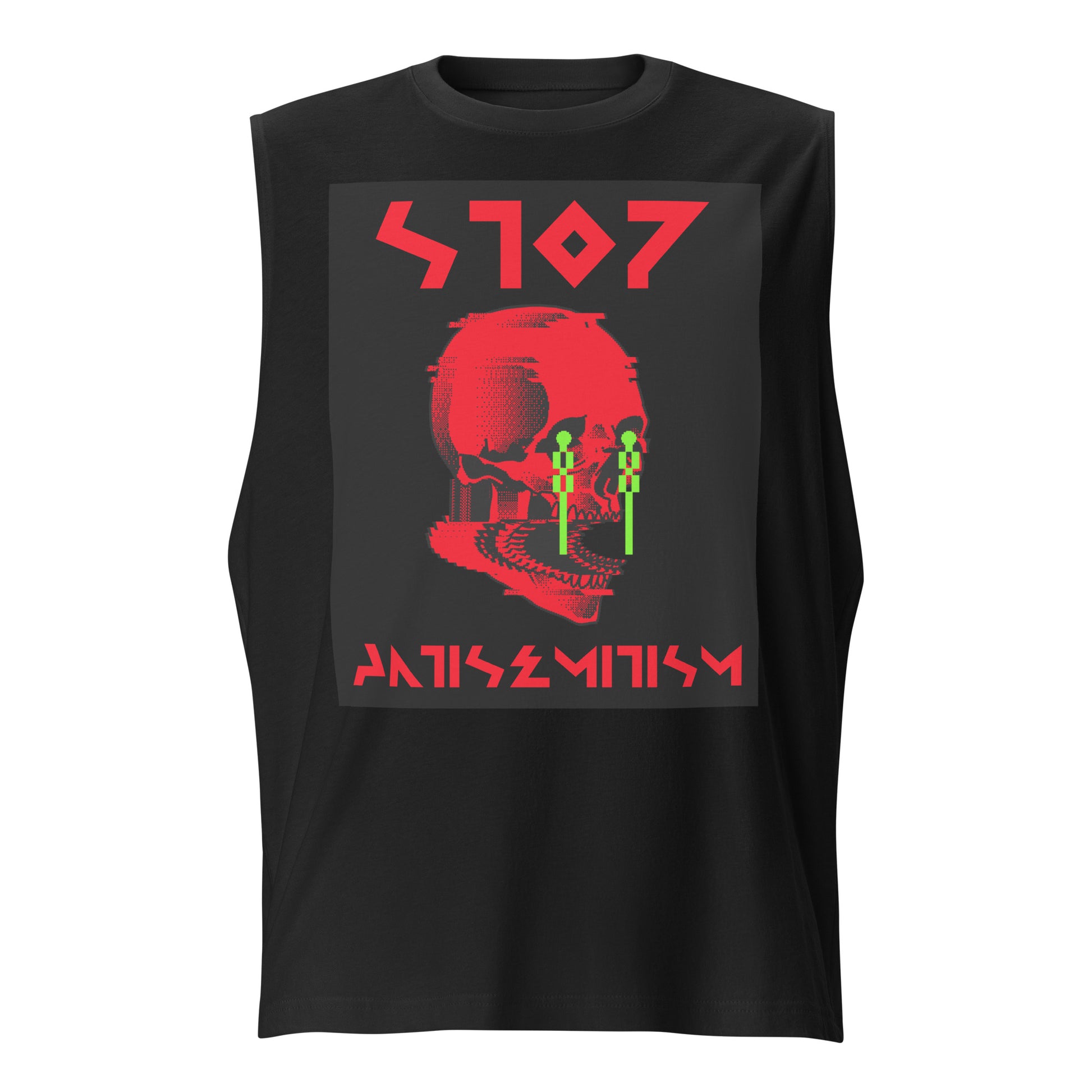 Red Fight | Unisex Muscle Tank Top Jouparty