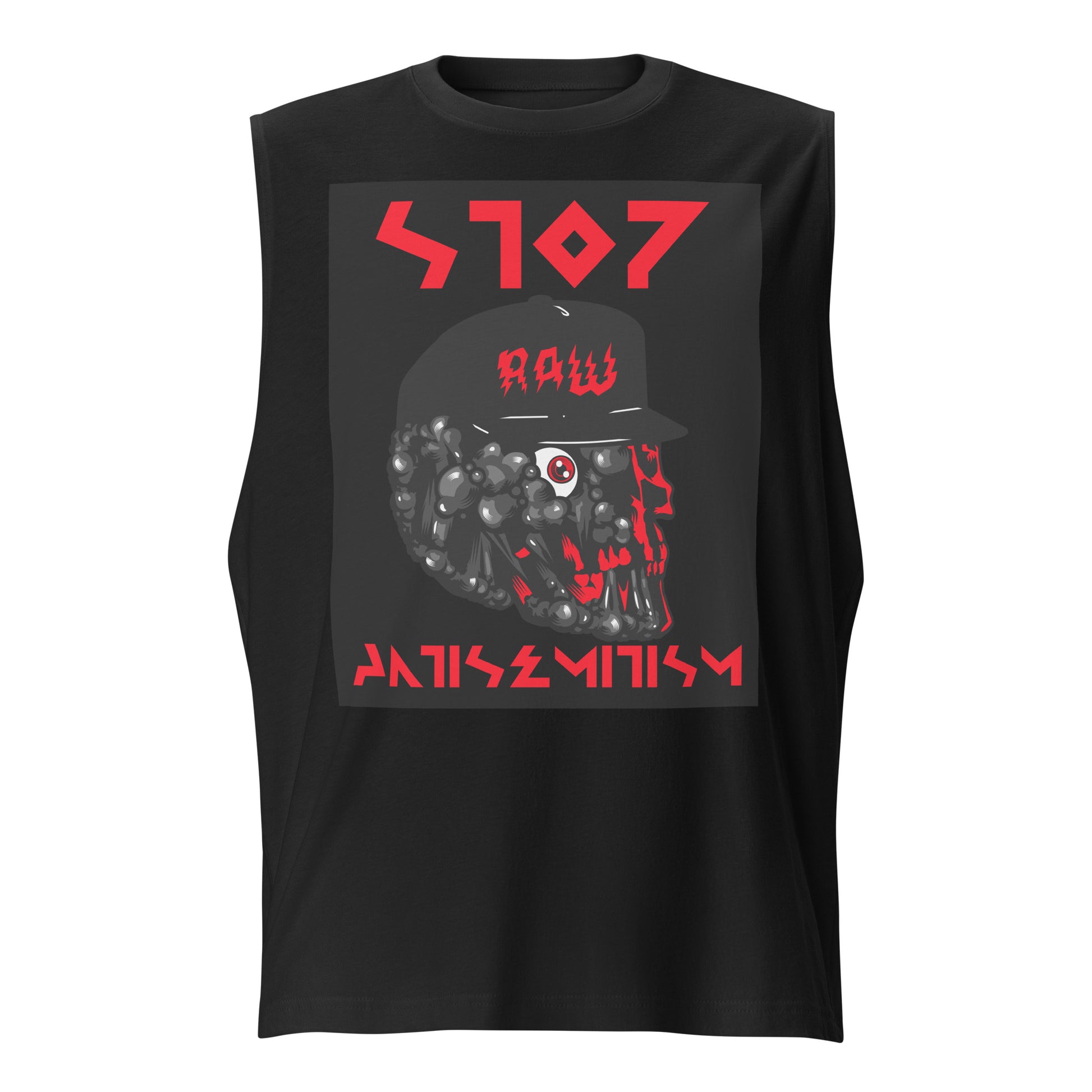 Red Fight | Unisex Muscle Tank Top