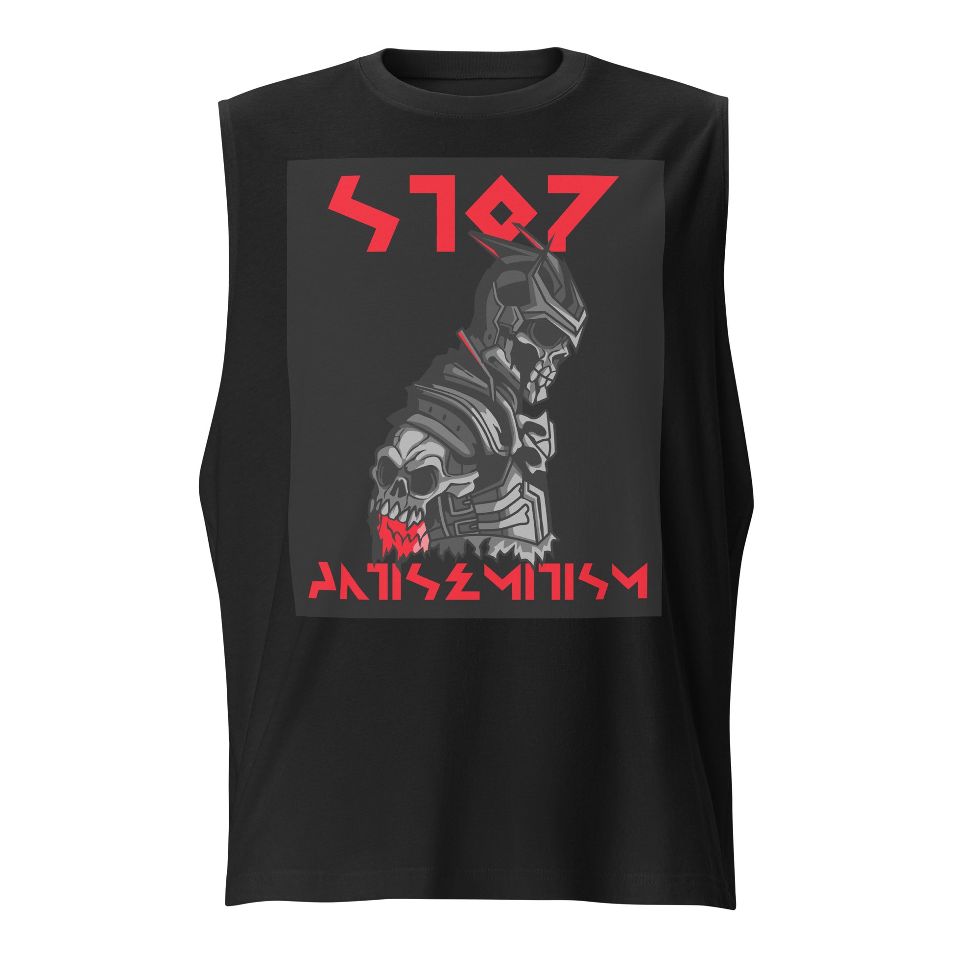 Red Fight | Unisex Muscle Tank Top Jouparty