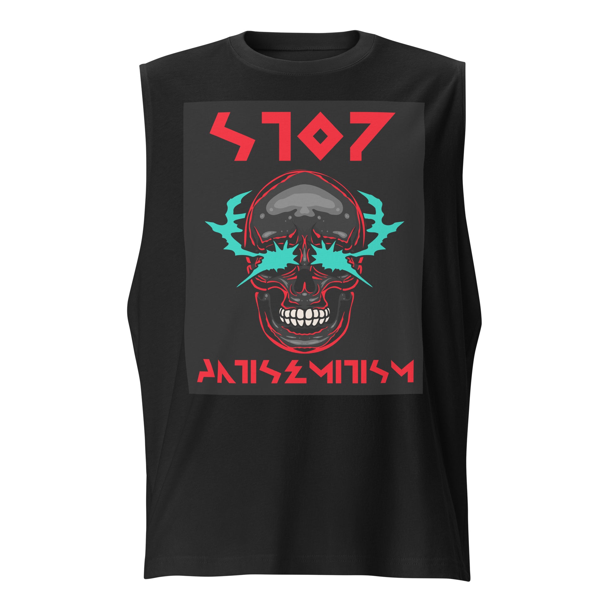 Red Fight | Unisex Muscle Tank Top Jouparty
