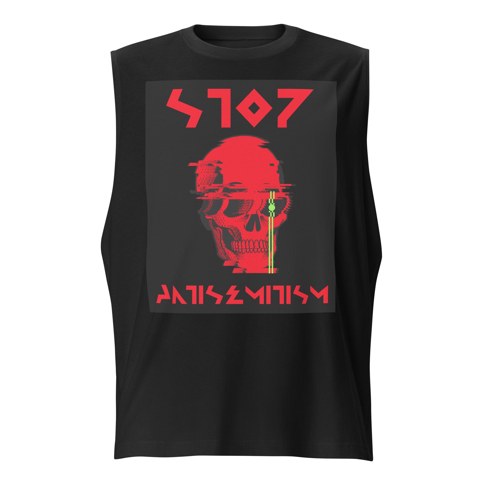 Red Fight | Unisex Muscle Tank Top