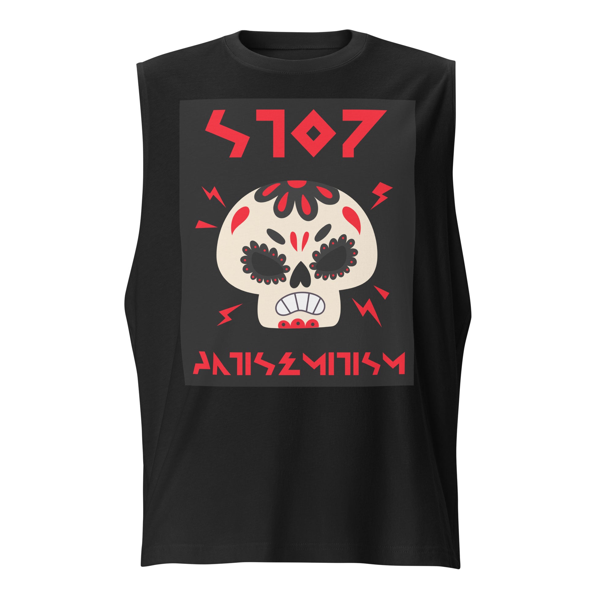 Red Fight | Unisex Muscle Tank Top Jouparty