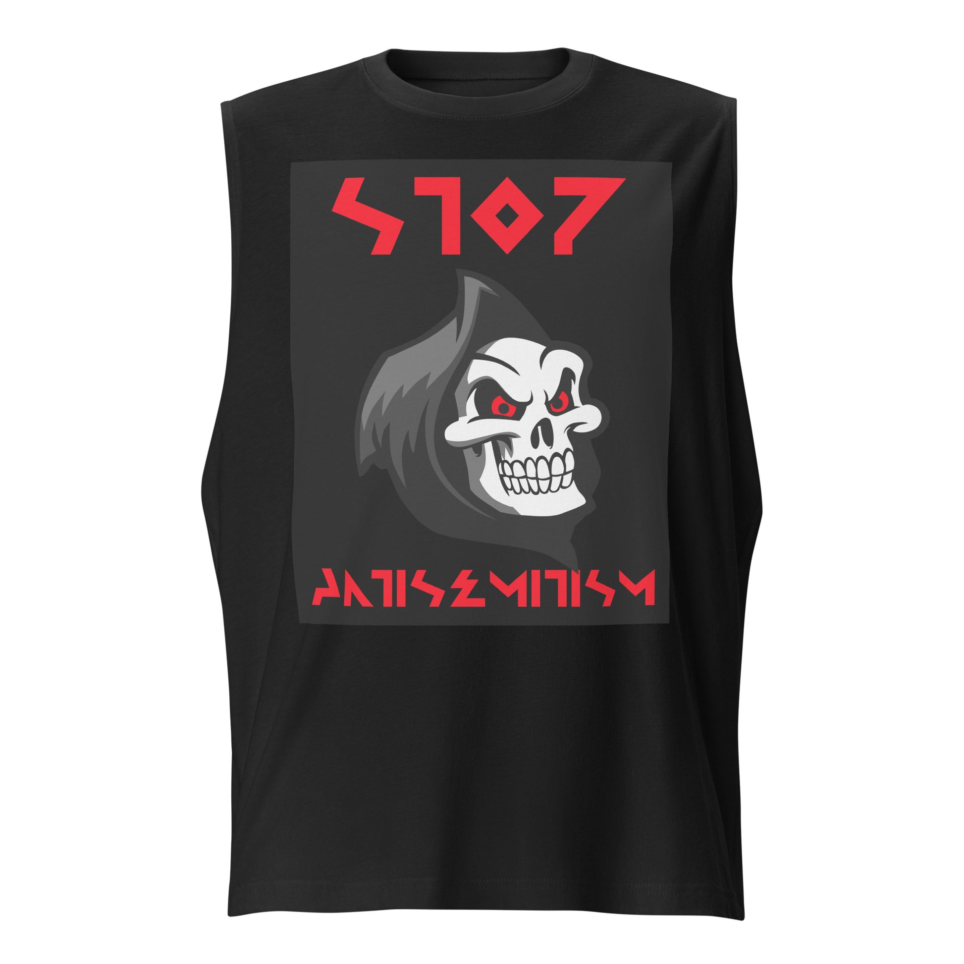 Red Fight | Unisex Muscle Tank Top