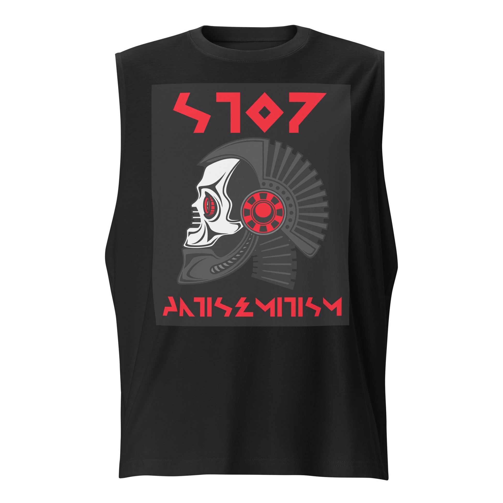Red Fight | Unisex Muscle Tank Top
