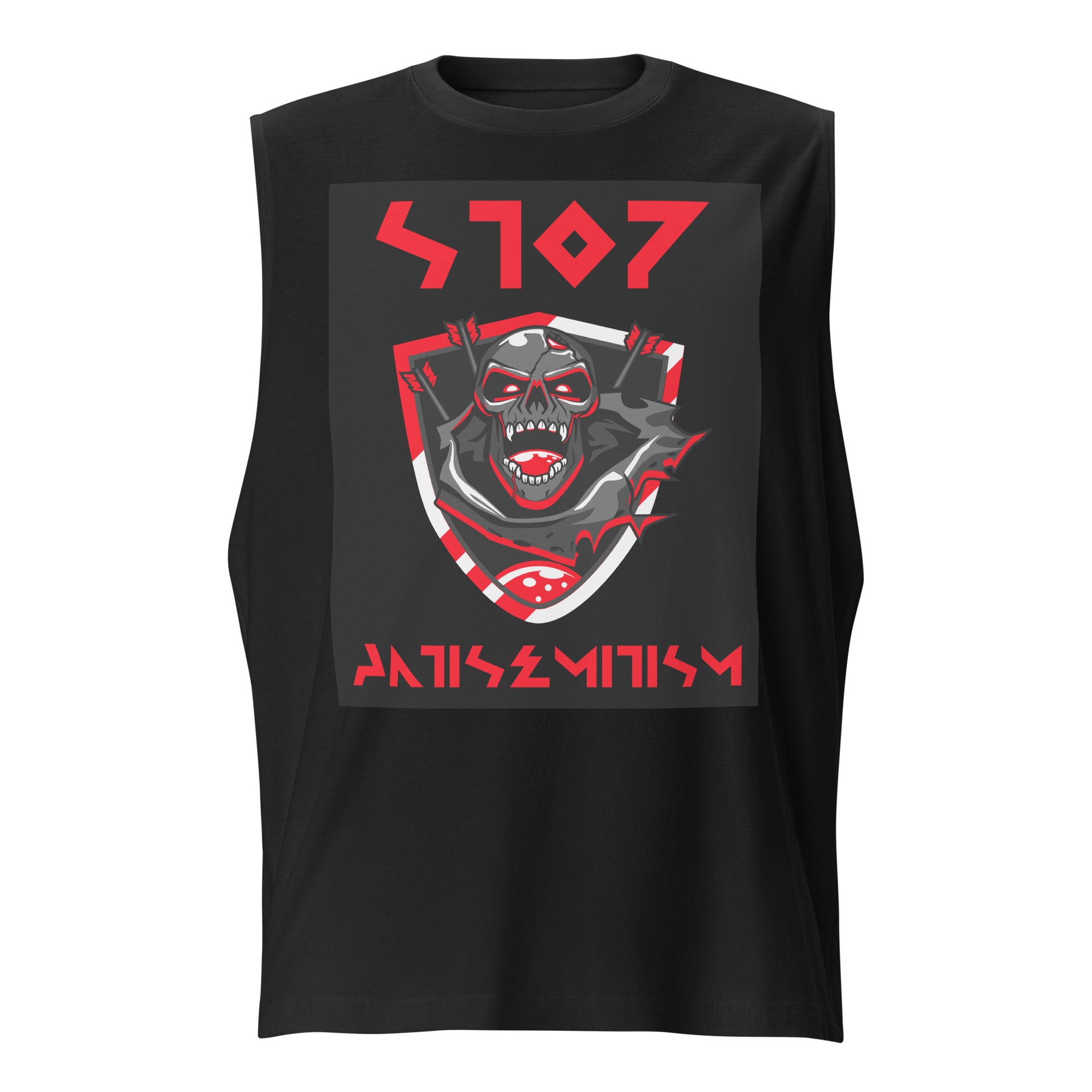 Red Fight | Unisex Muscle Tank Top Jouparty