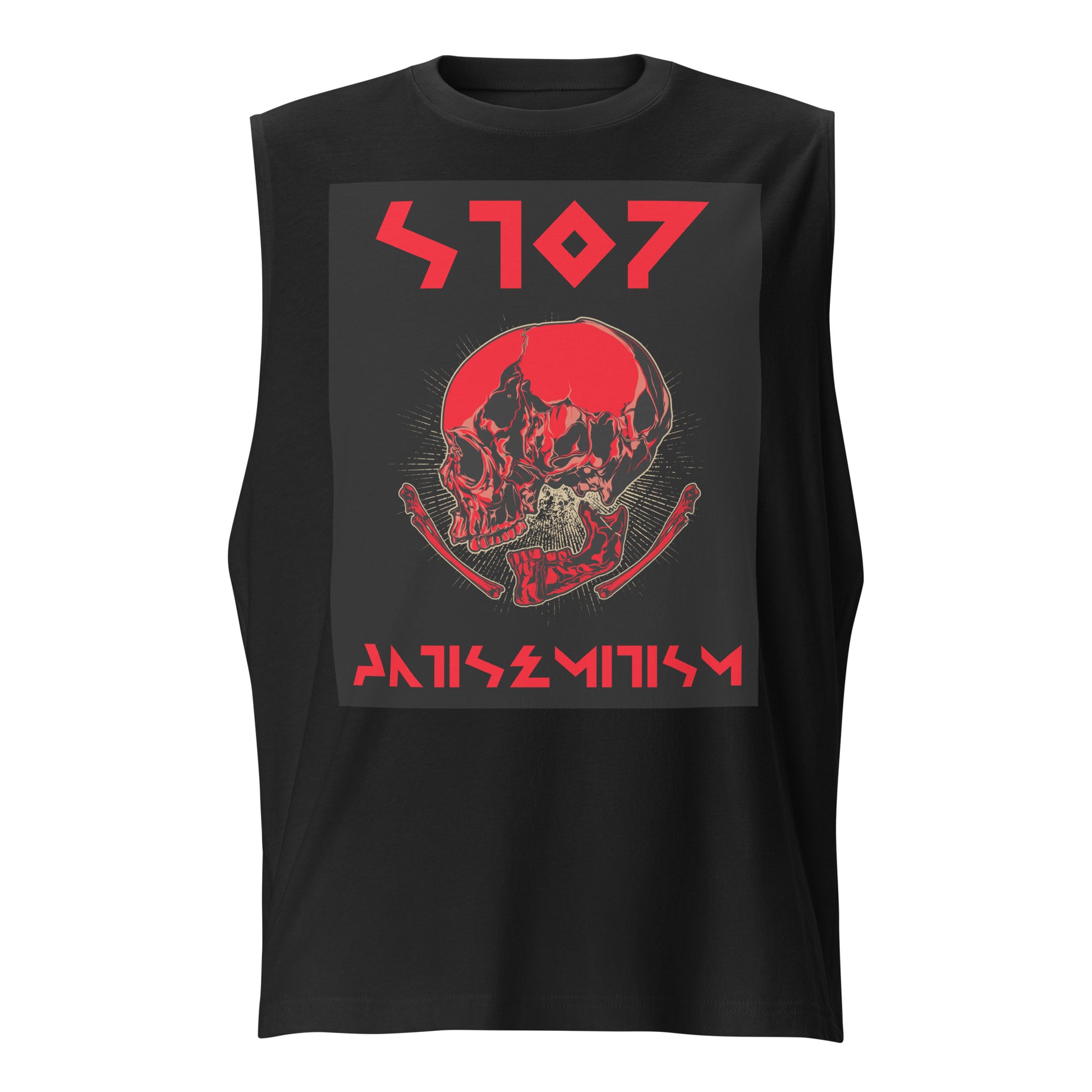 Red Fight | Unisex Muscle Tank Top Jouparty