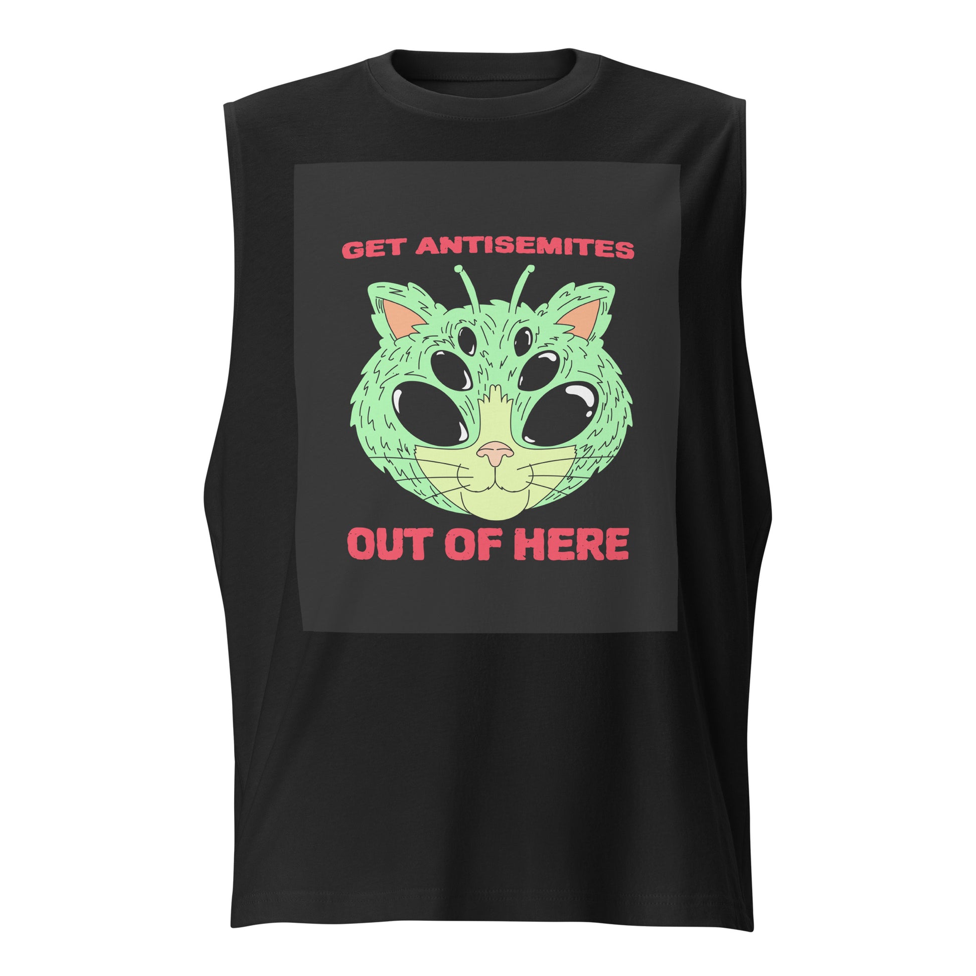 Get Alien Out | Antisemitism | Unisex Muscle Tank Top