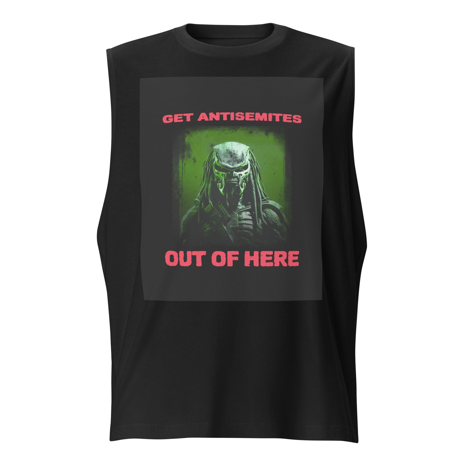 Get Alien Out | Antisemitism | Unisex Muscle Tank Top