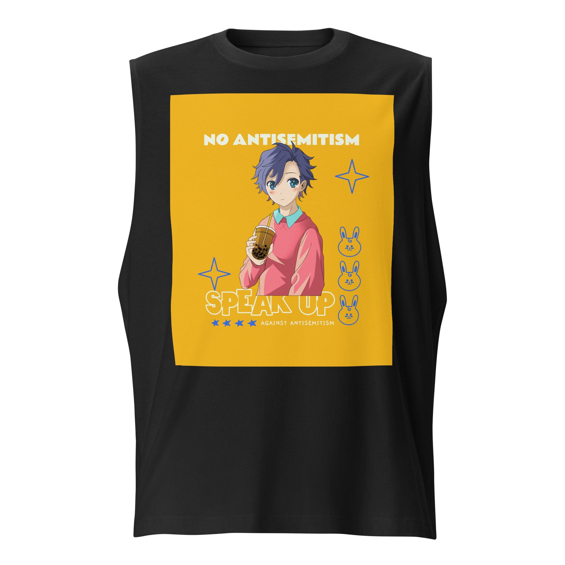 Speak Up | Antisemitism | Unisex Muscle Tank Top