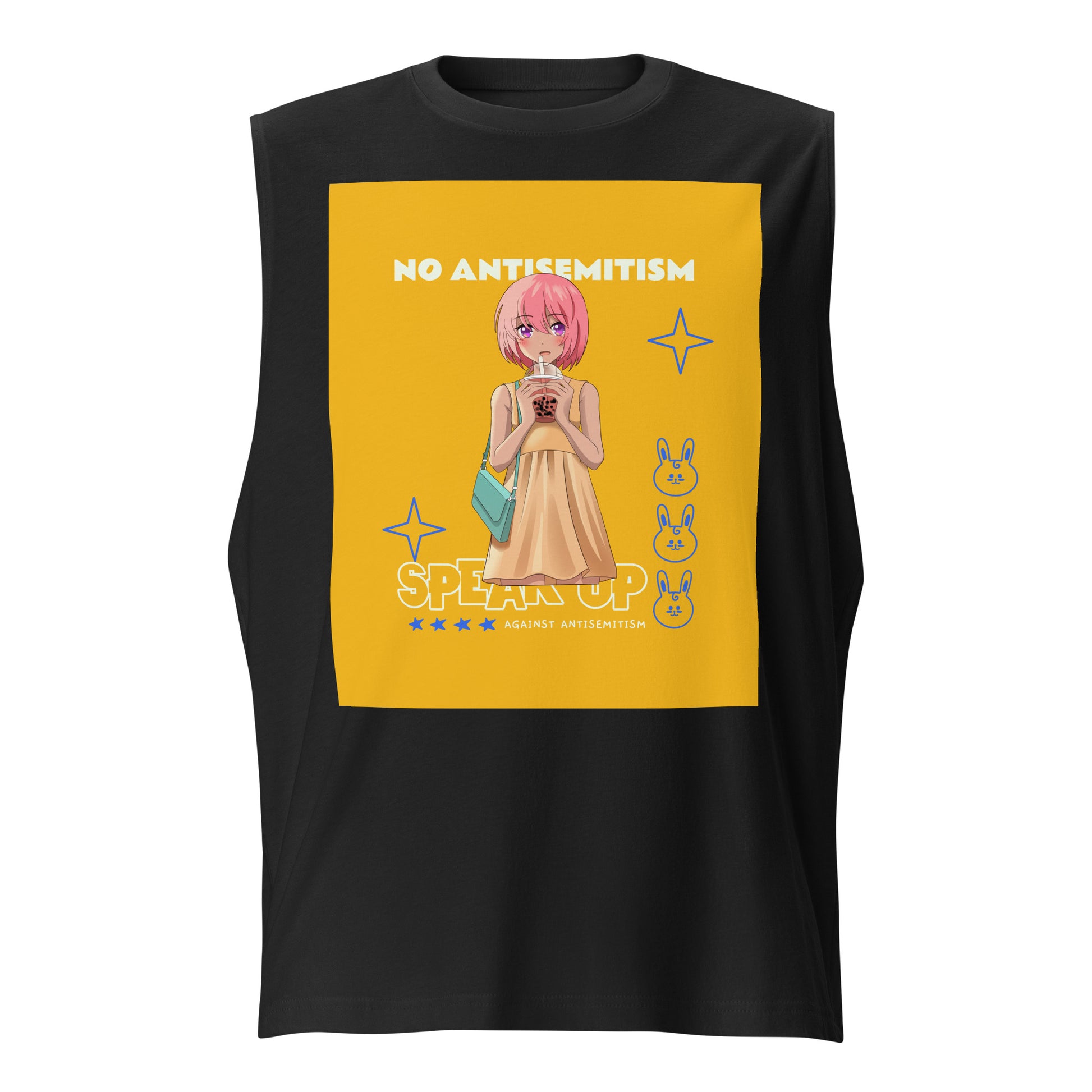 Speak Up | Antisemitism | Unisex Muscle Tank Top