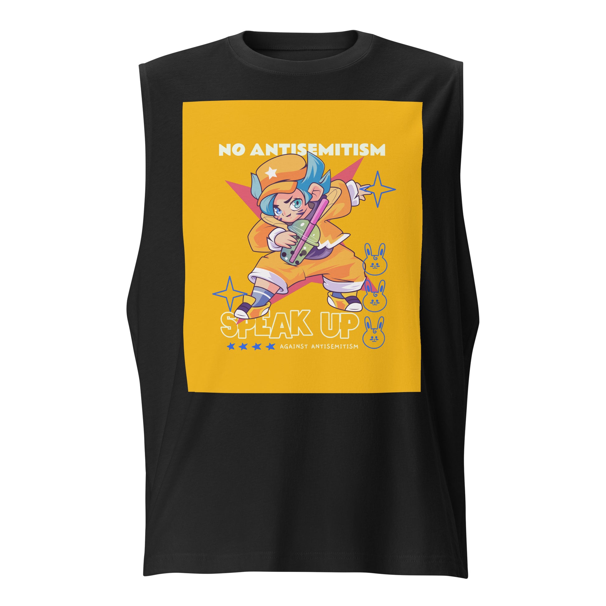 Speak Up | Antisemitism | Unisex Muscle Tank Top