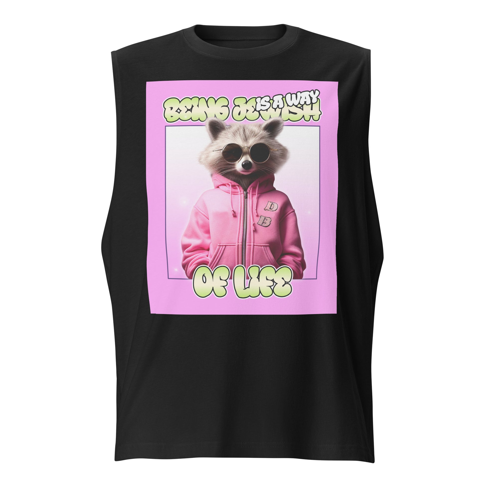 Mr Racoon | Unisex Muscle Tank Top Jouparty