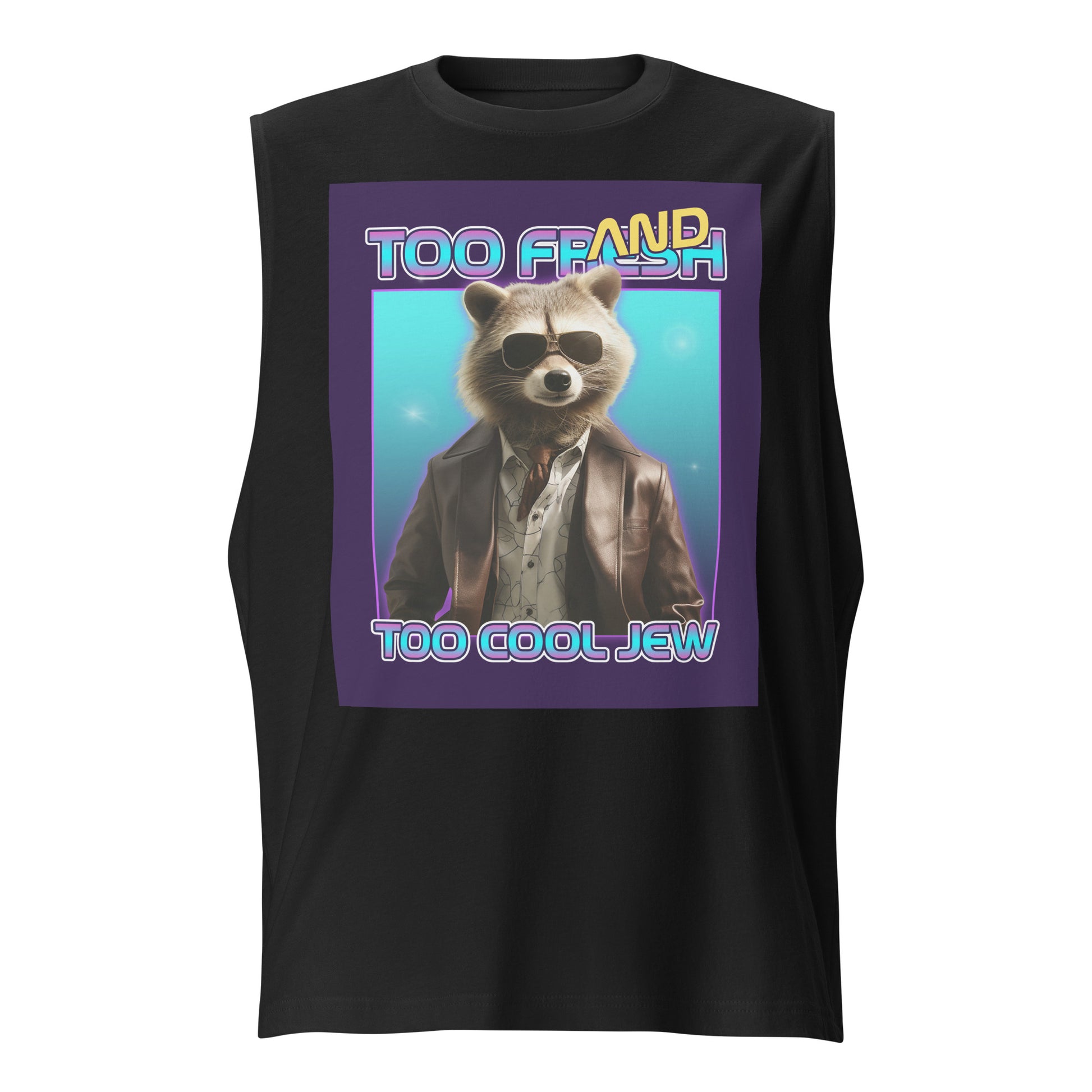 Mr Racoon | Unisex Muscle Tank Top