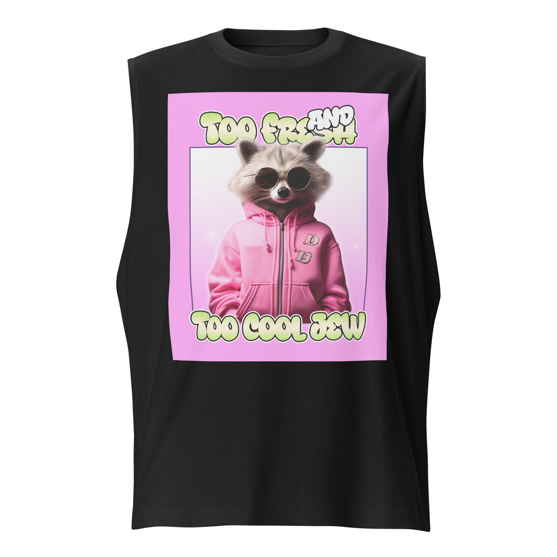 Mr Racoon | Unisex Muscle Tank Top Jouparty