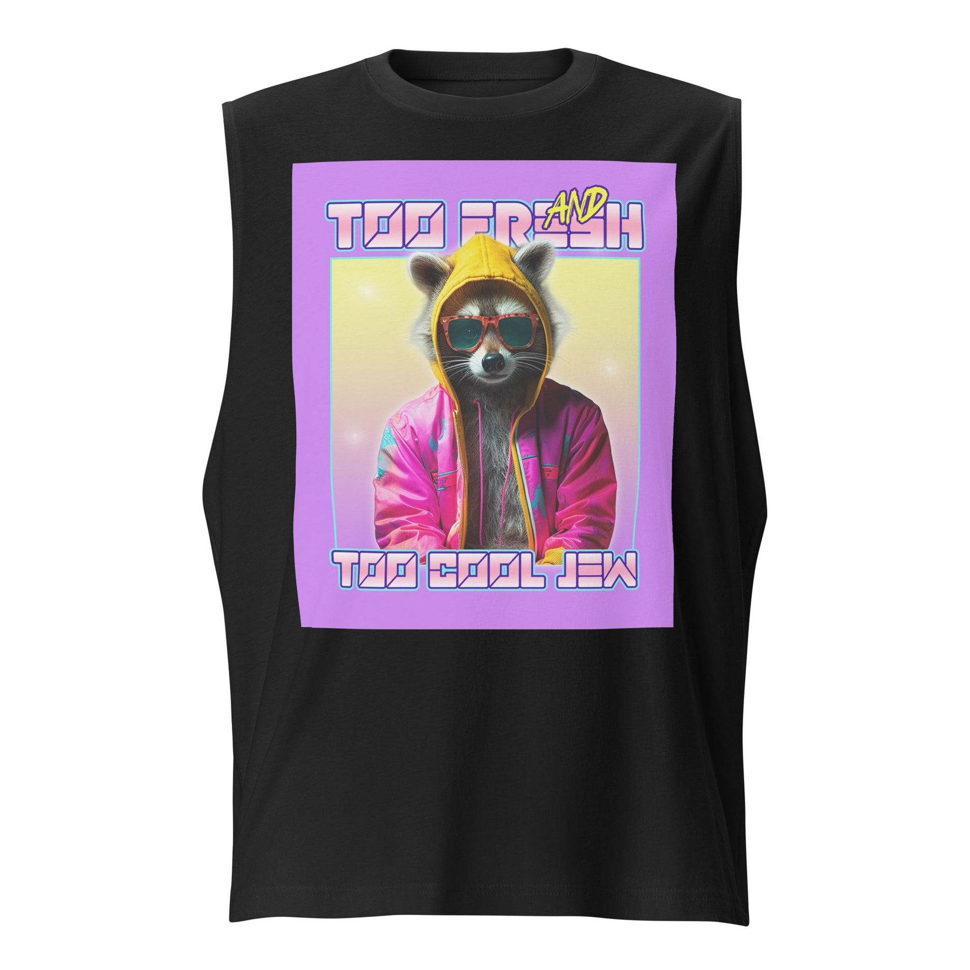 Mr Racoon | Unisex Muscle Tank Top