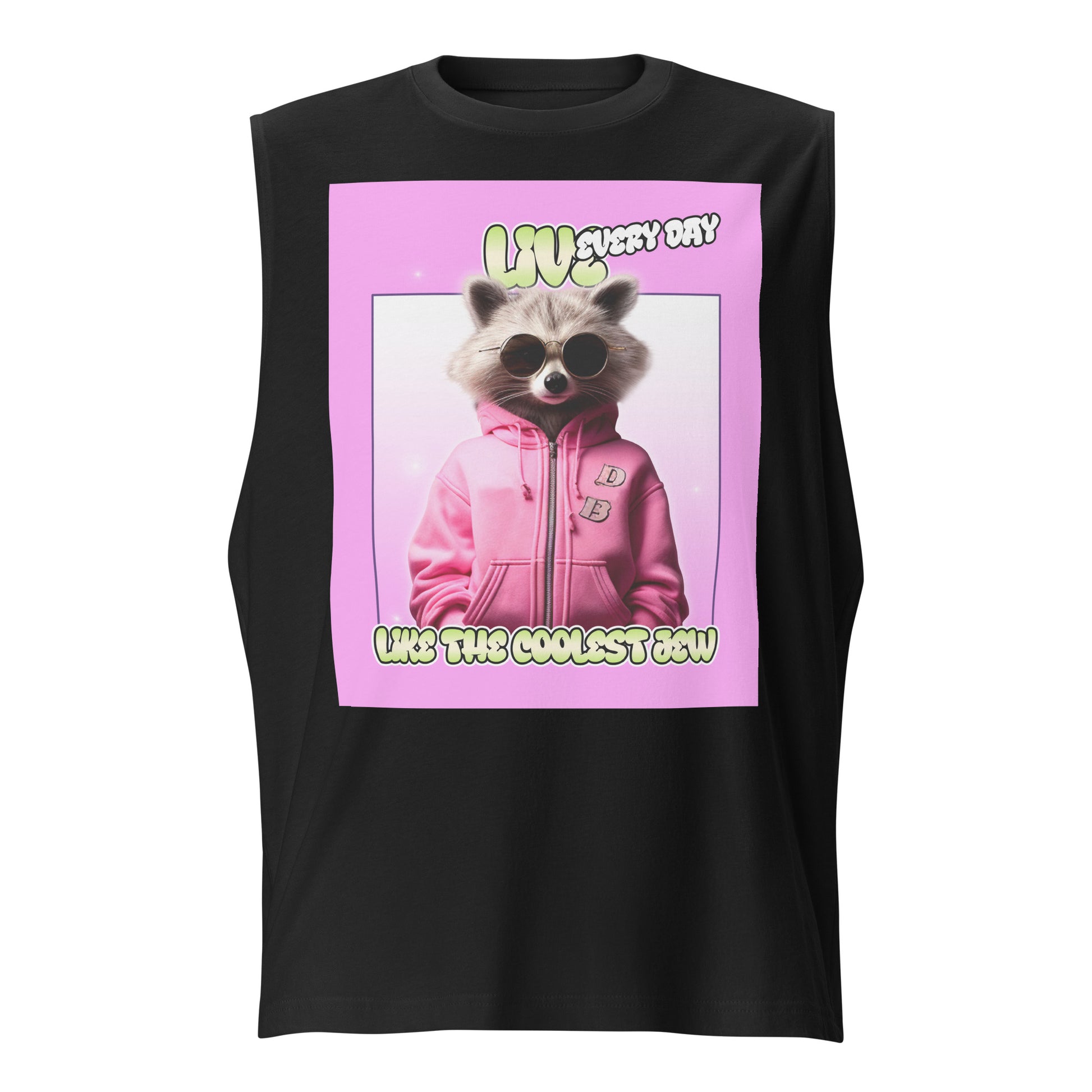 Mr Racoon | Unisex Muscle Tank Top