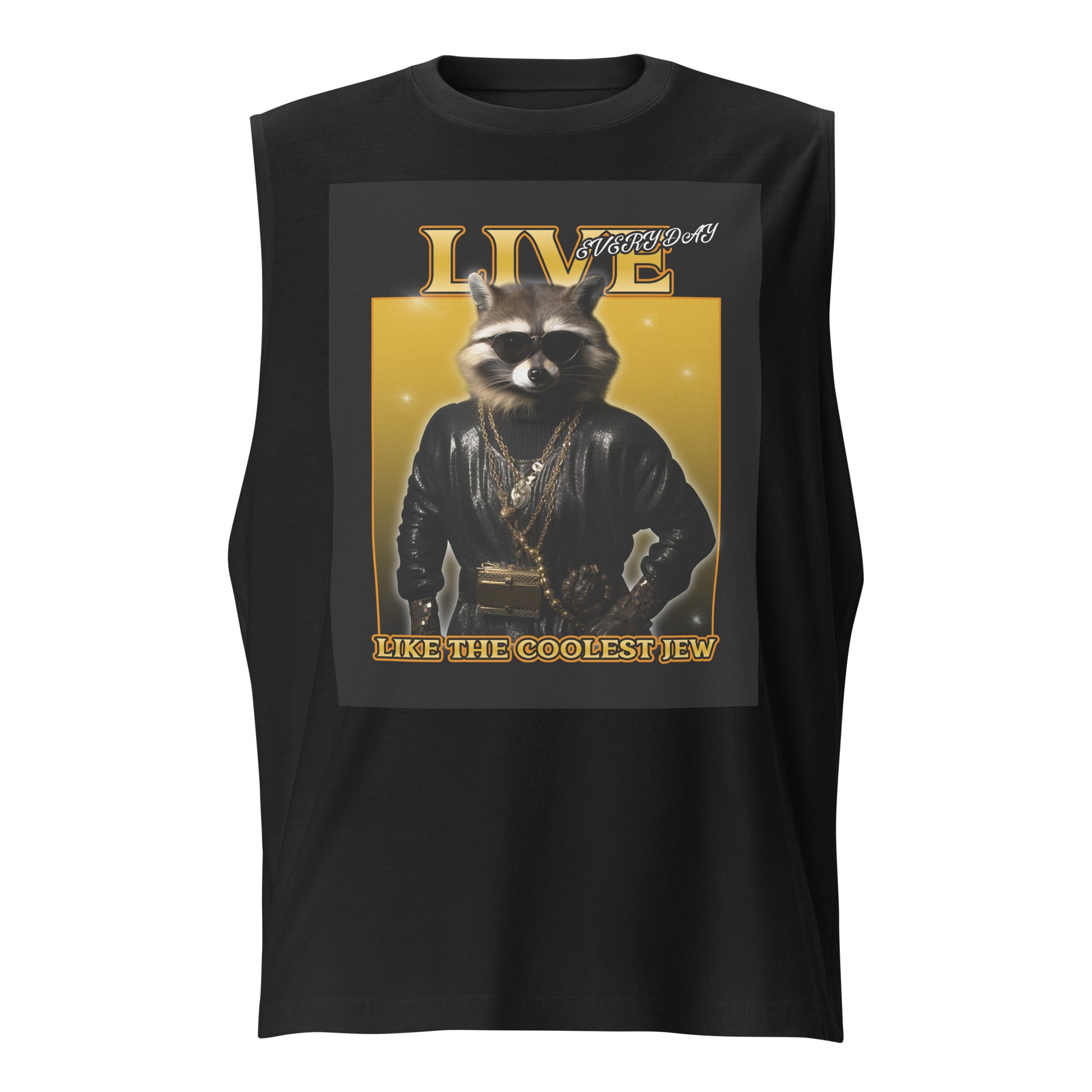 Mr Racoon | Unisex Muscle Tank Top