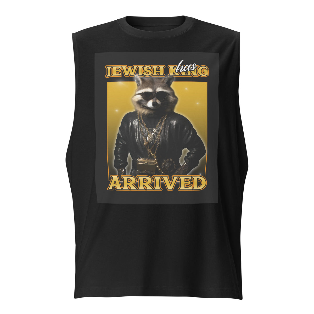 Mr Racoon | Unisex Muscle Tank Top Jouparty