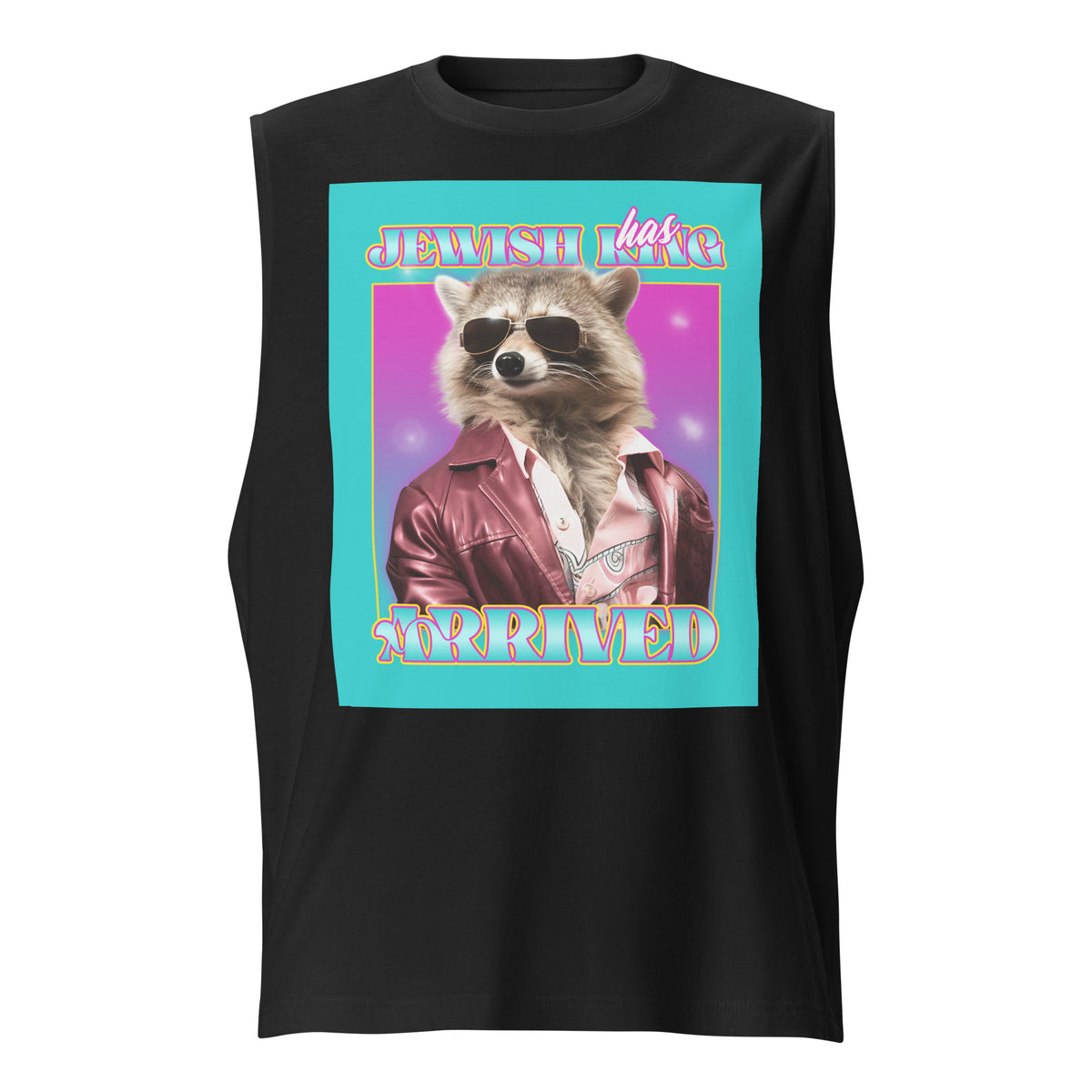 Mr Racoon | Unisex Muscle Tank Top Jouparty