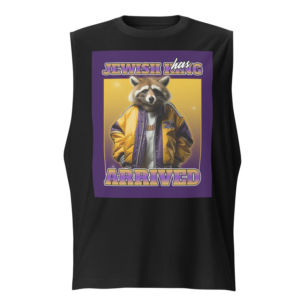 Mr Racoon | Unisex Muscle Tank Top Jouparty