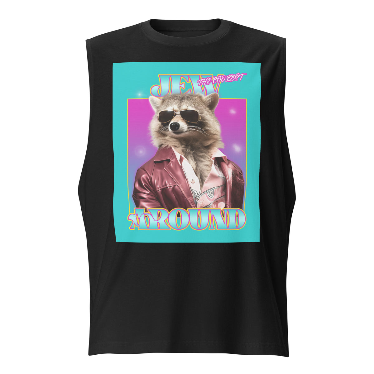 Mr Racoon | Unisex Muscle Tank Top Jouparty