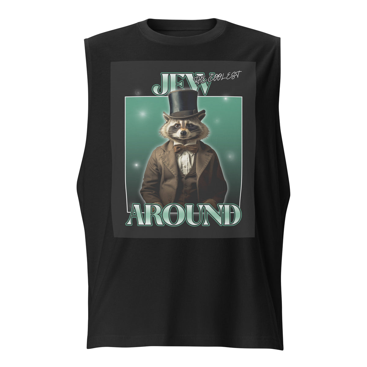 Mr Racoon | Unisex Muscle Tank Top Jouparty