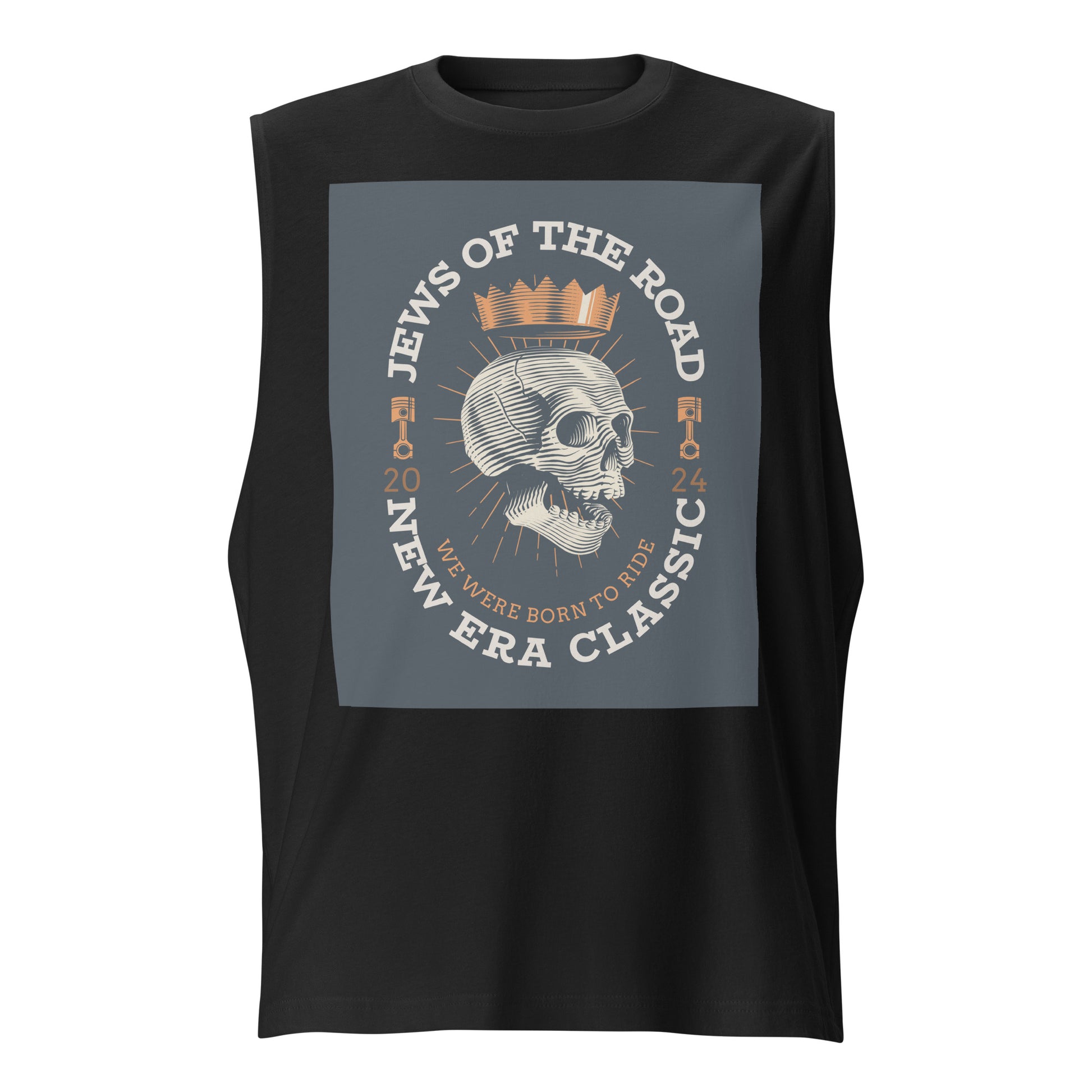 Biker Road | Jews | Unisex Muscle Tank Top