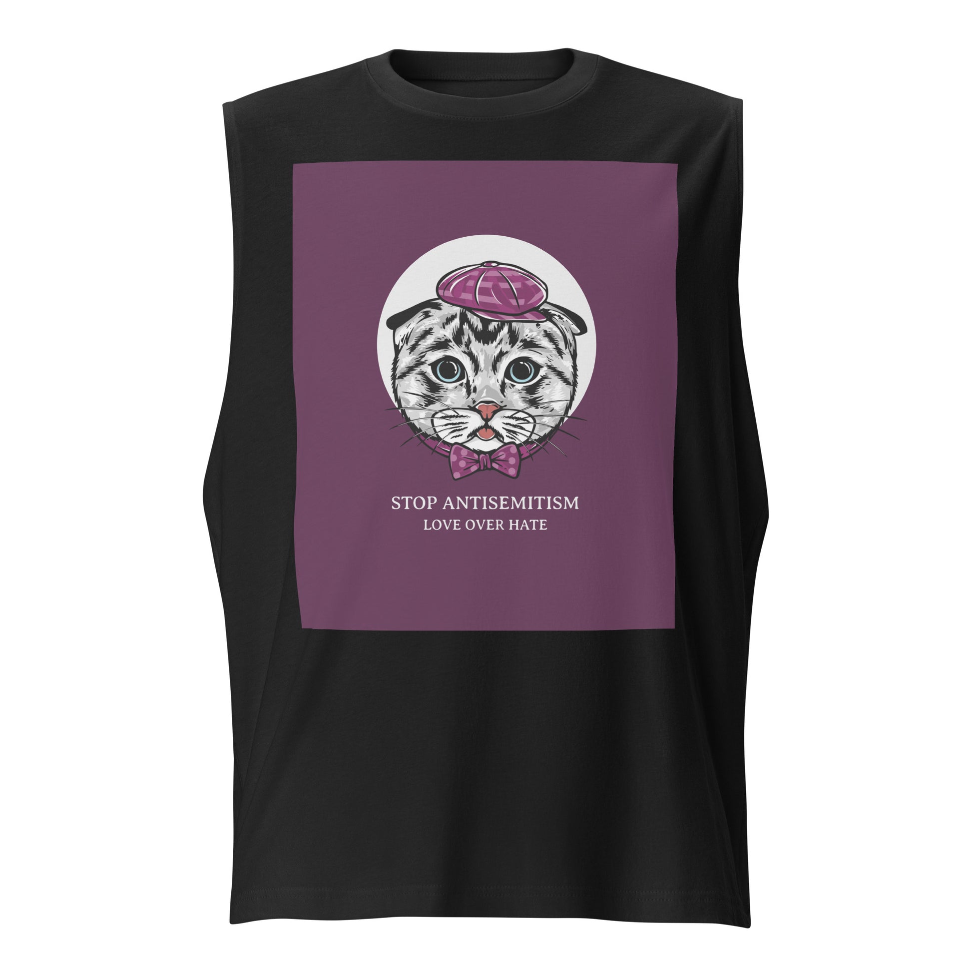 Sweet Cats | Antisemitism | Unisex Muscle Tank Top
