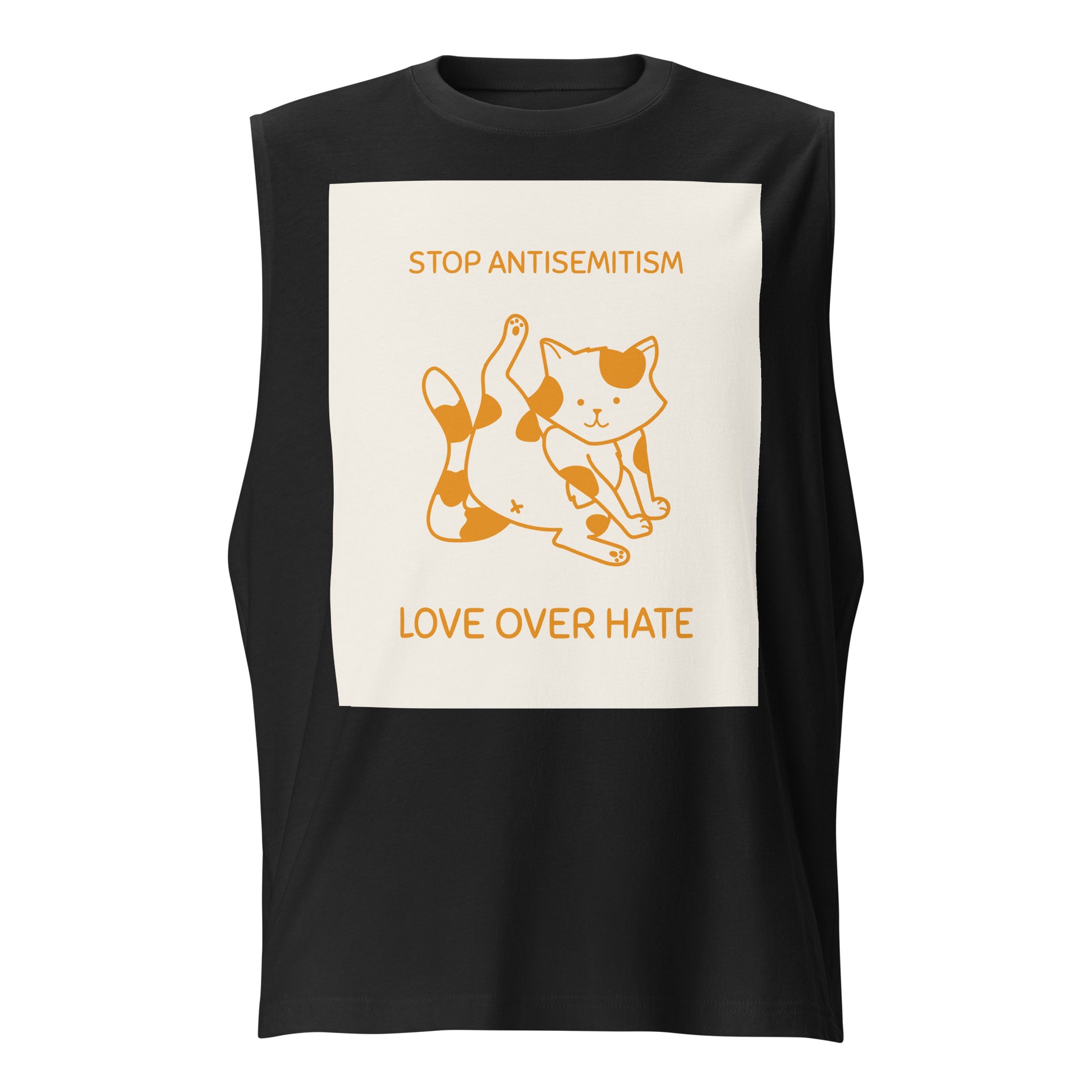 Sweet Cats | Antisemitism | Unisex Muscle Tank Top Jouparty