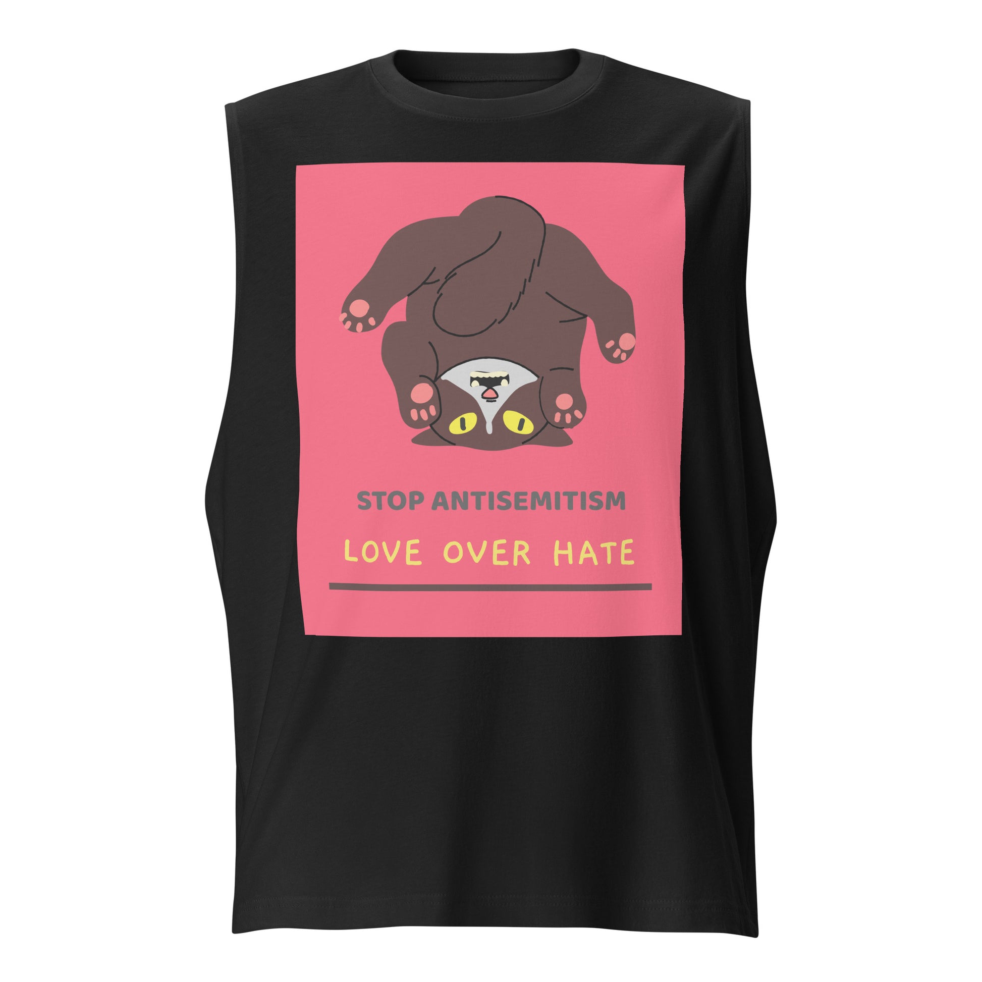 Sweet Cats | Antisemitism | Unisex Muscle Tank Top