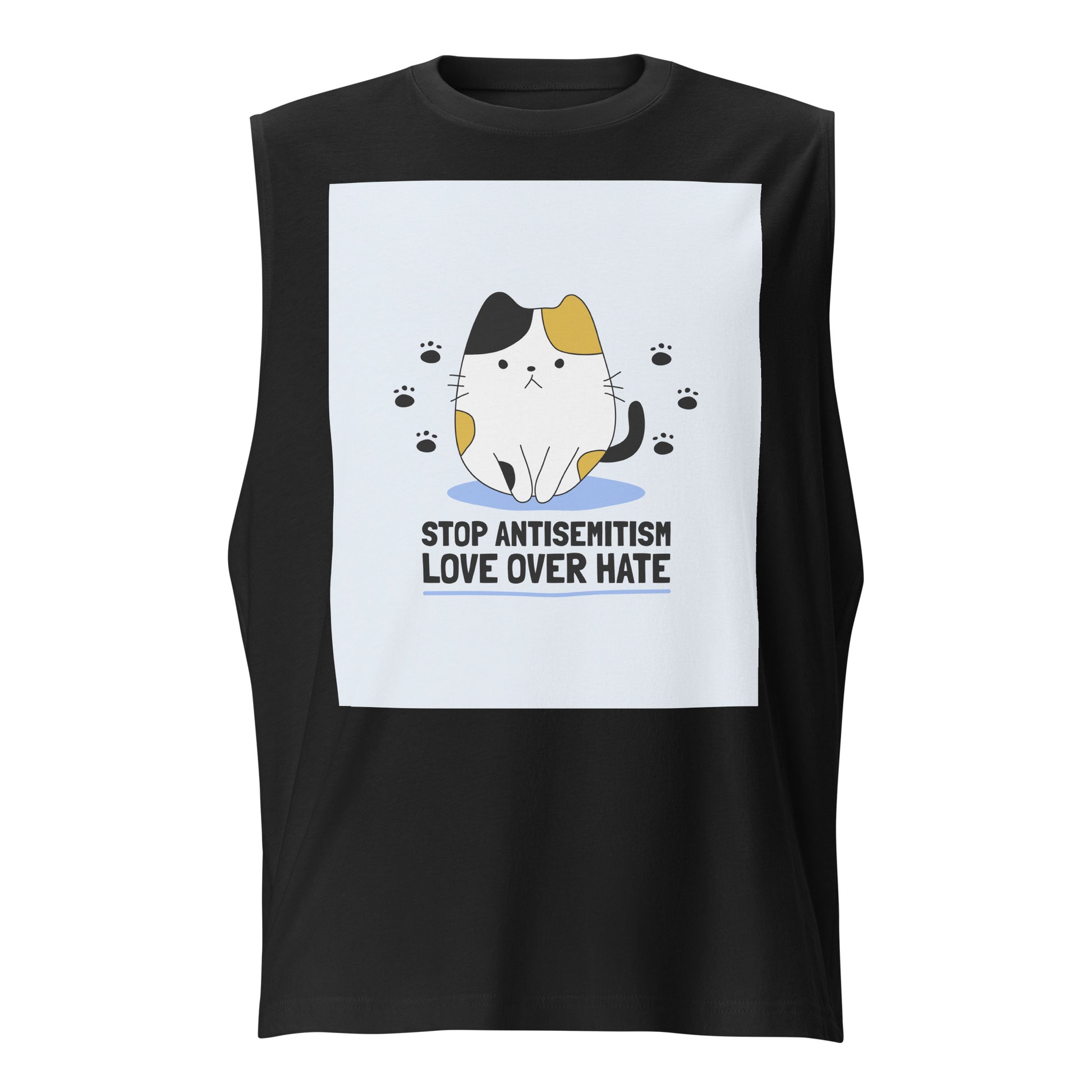 Sweet Cats | Antisemitism | Unisex Muscle Tank Top