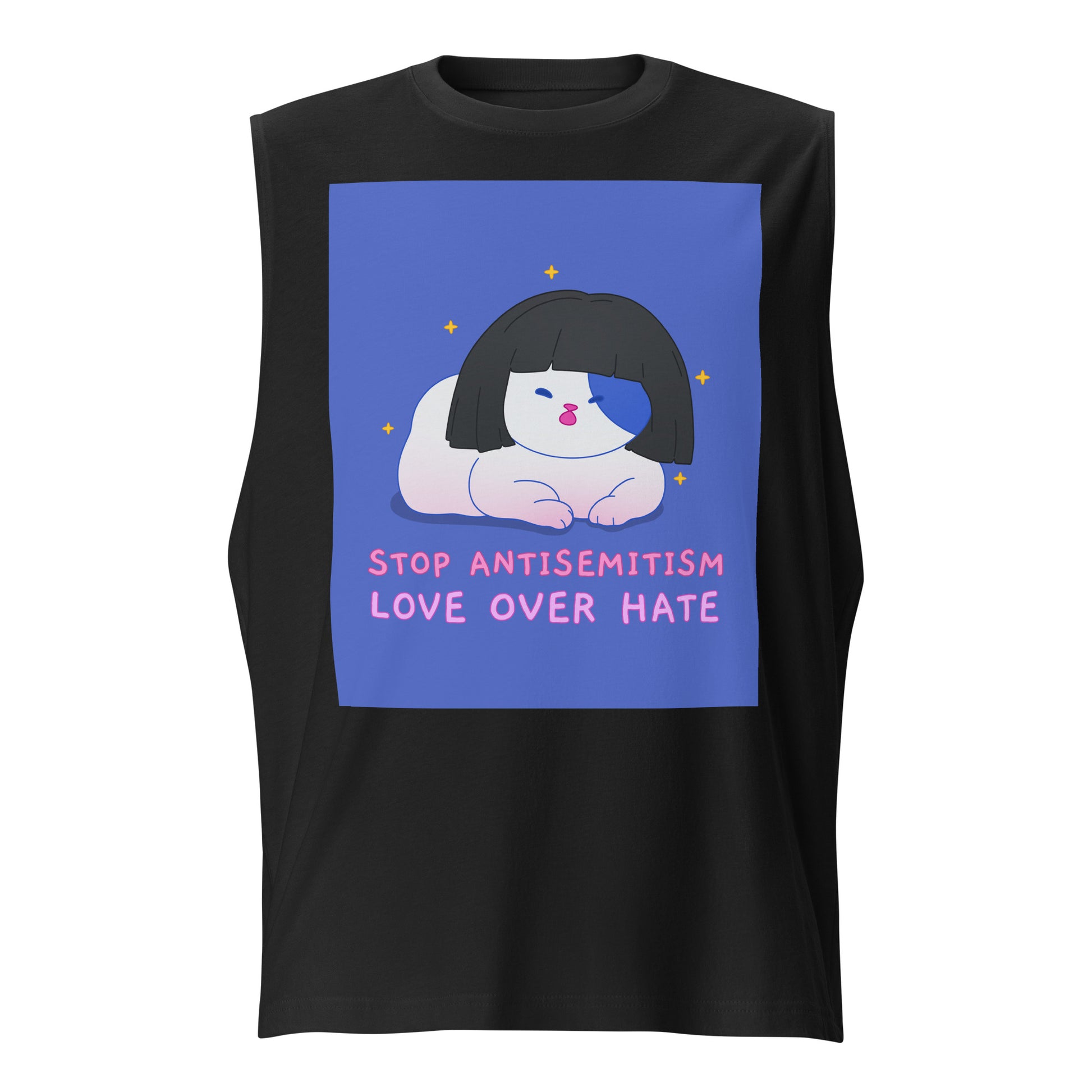 Sweet Cats | Antisemitism | Unisex Muscle Tank Top