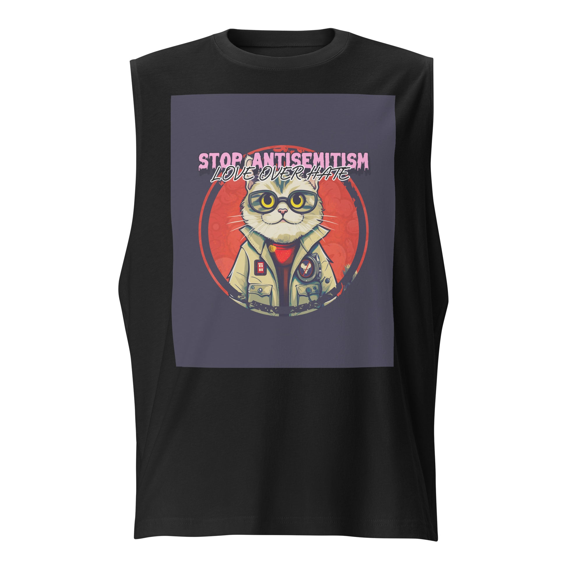 Sweet Cats | Antisemitism | Unisex Muscle Tank Top Jouparty